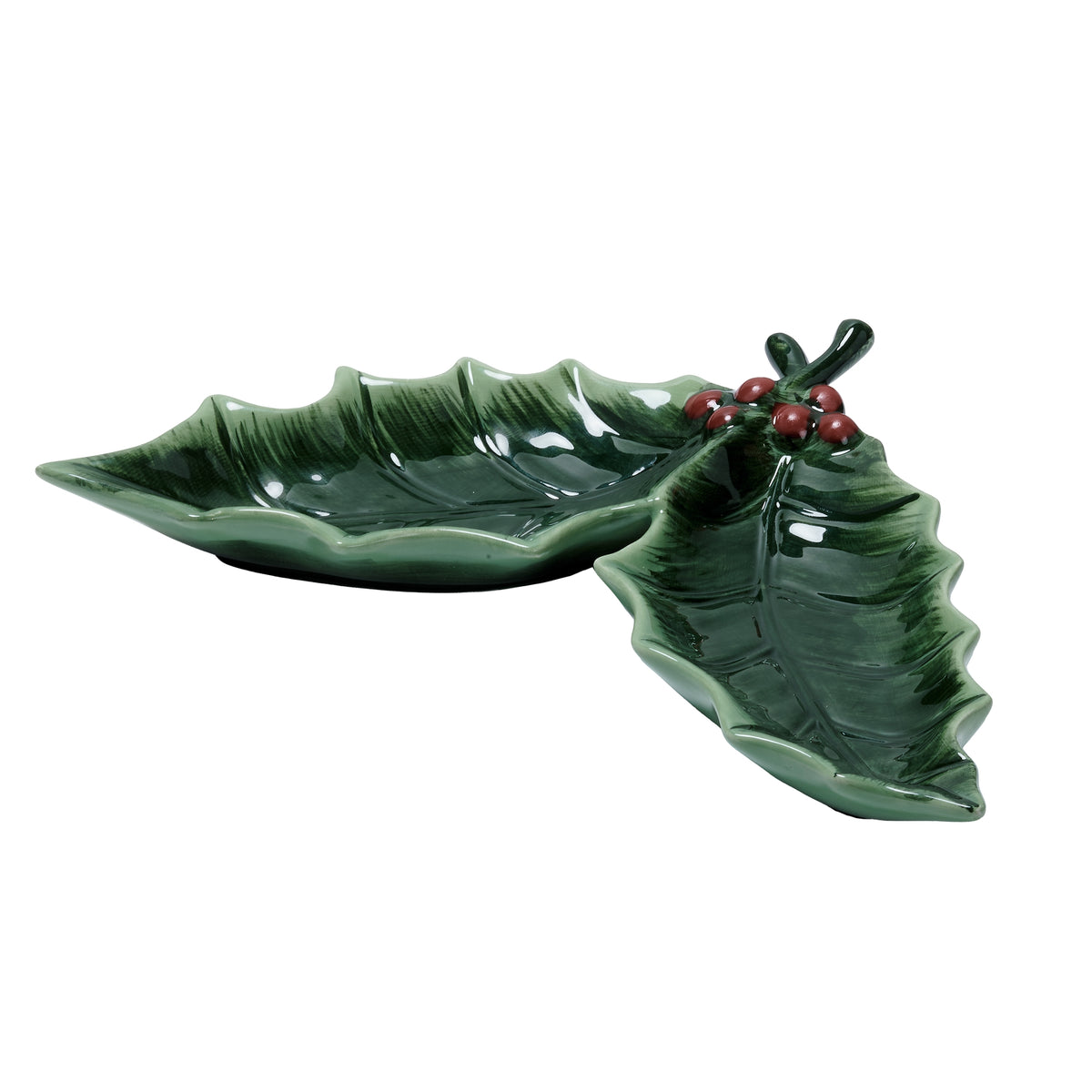 Holly Leaf Trinket Dish