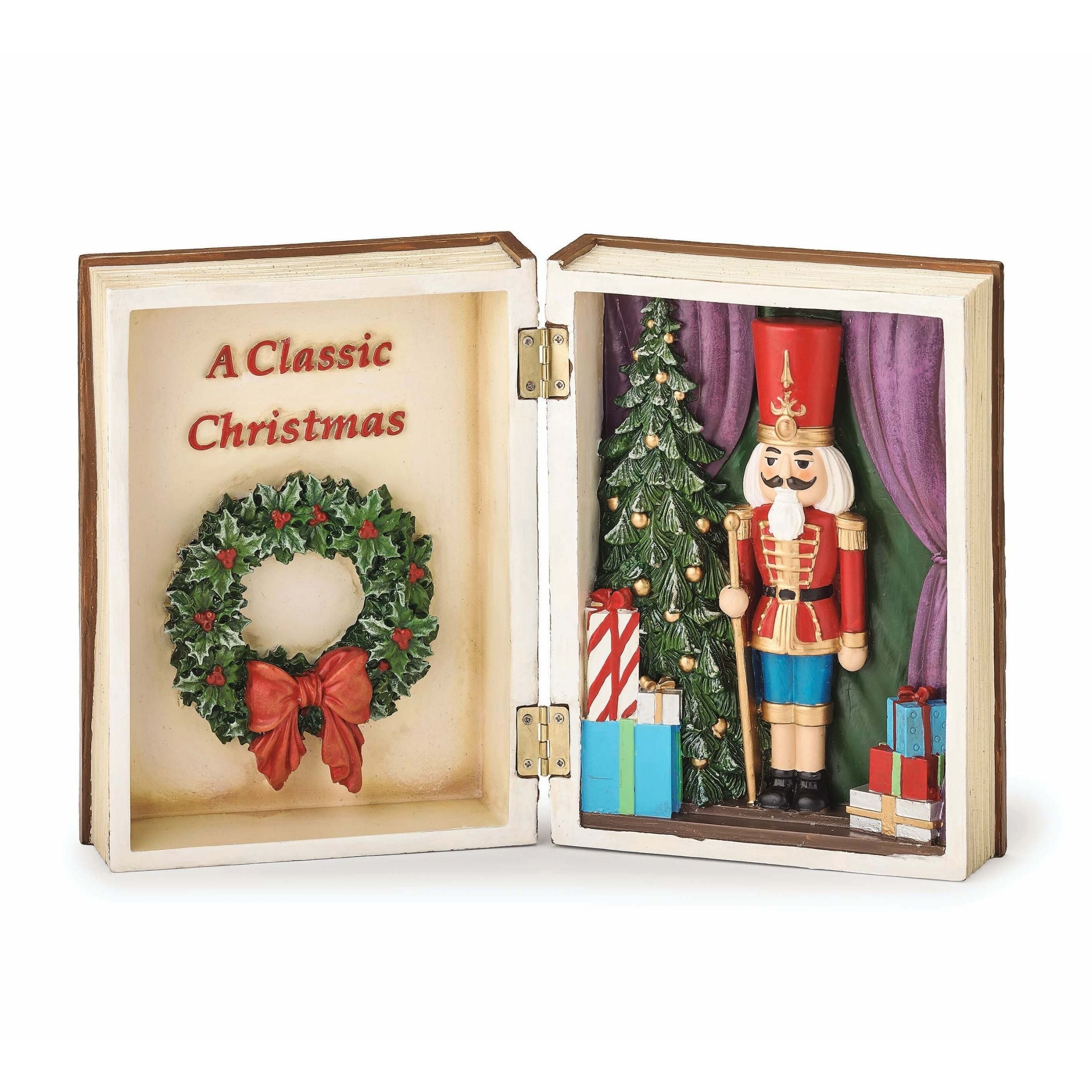 Classic Nutcracker Book Figure
