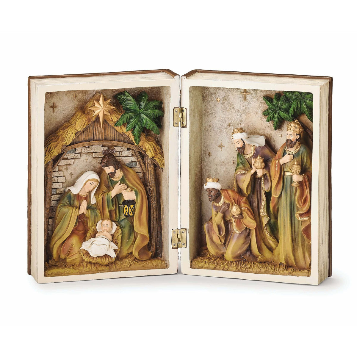 Traditional Nativity Book Figure