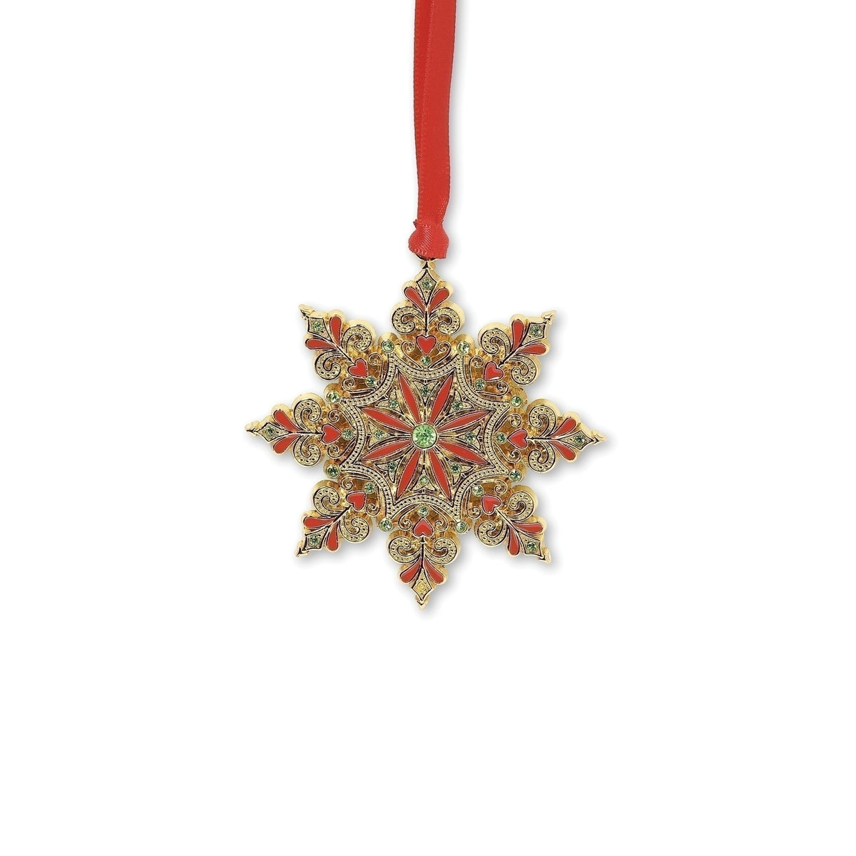Caroline Collection Snowflake Christmas ornament