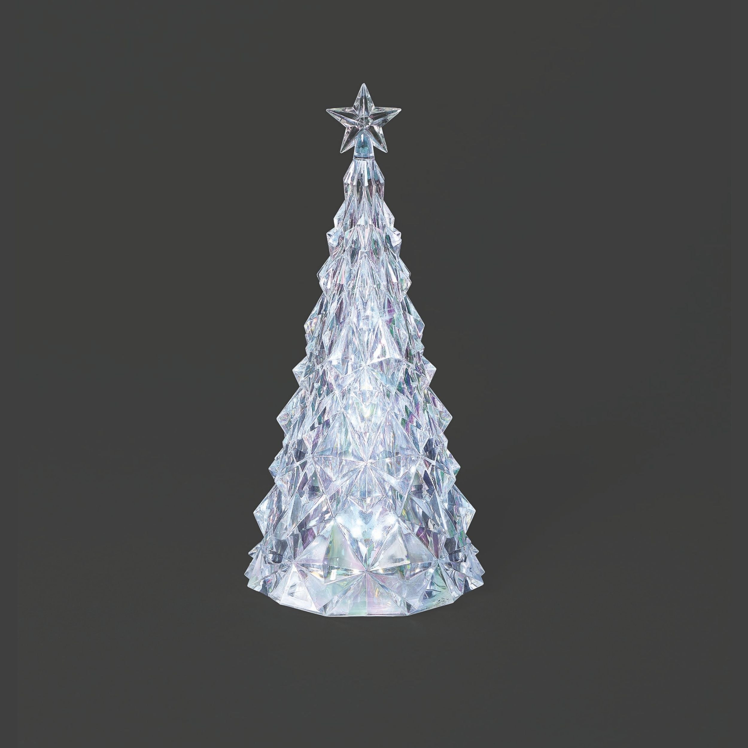 Lighted Christmas Tree with Star