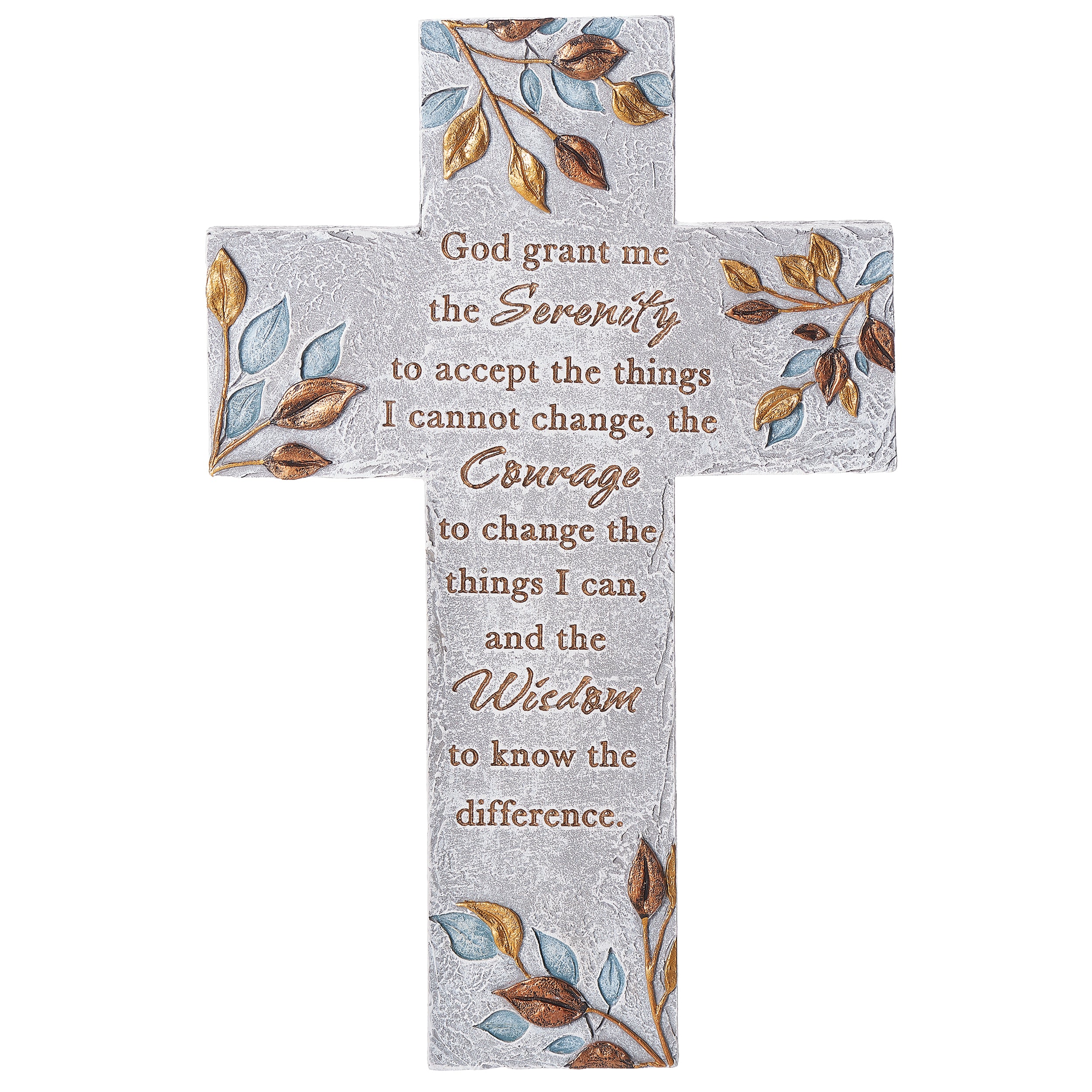Serenity Prayer Wall Cross