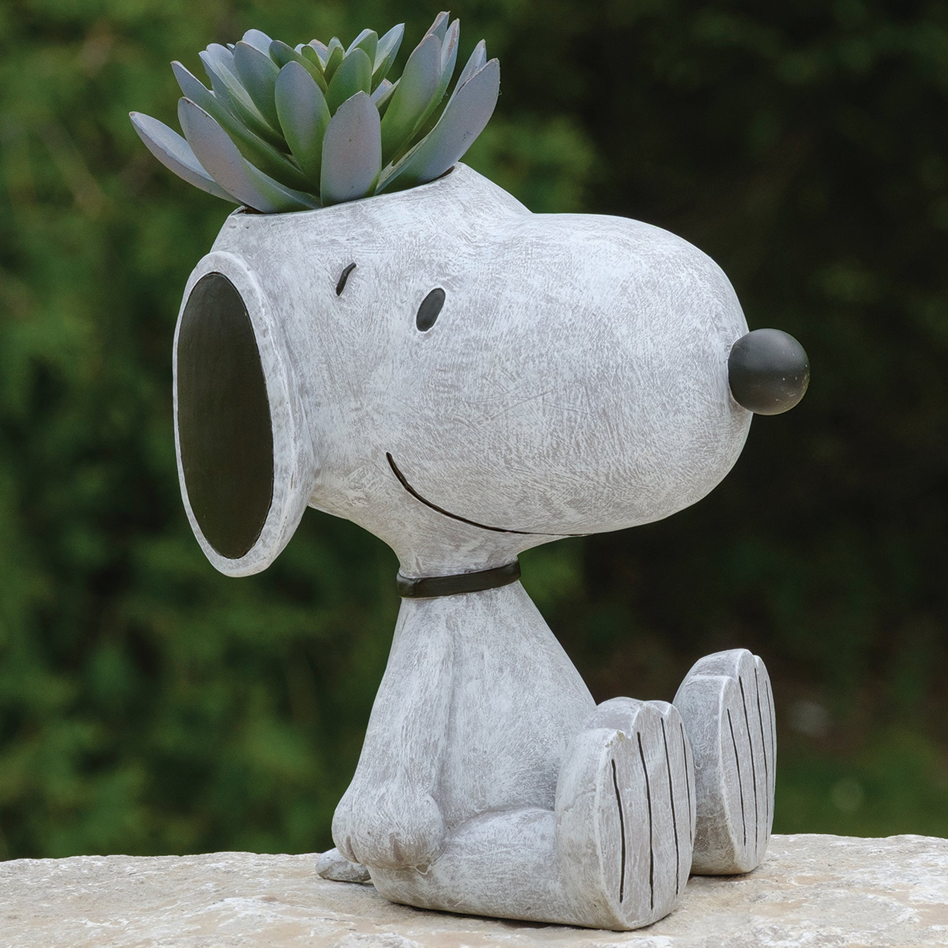 snoopy planter pot Peanuts Snoopy Garden Planter
