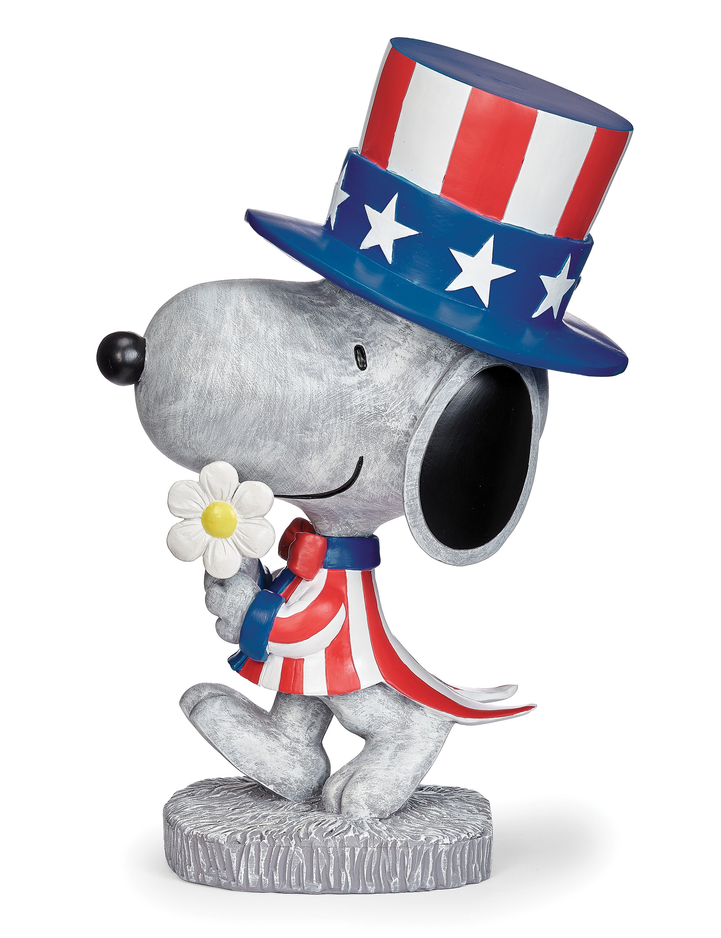 Peanuts Patriotic Snoopy Statue