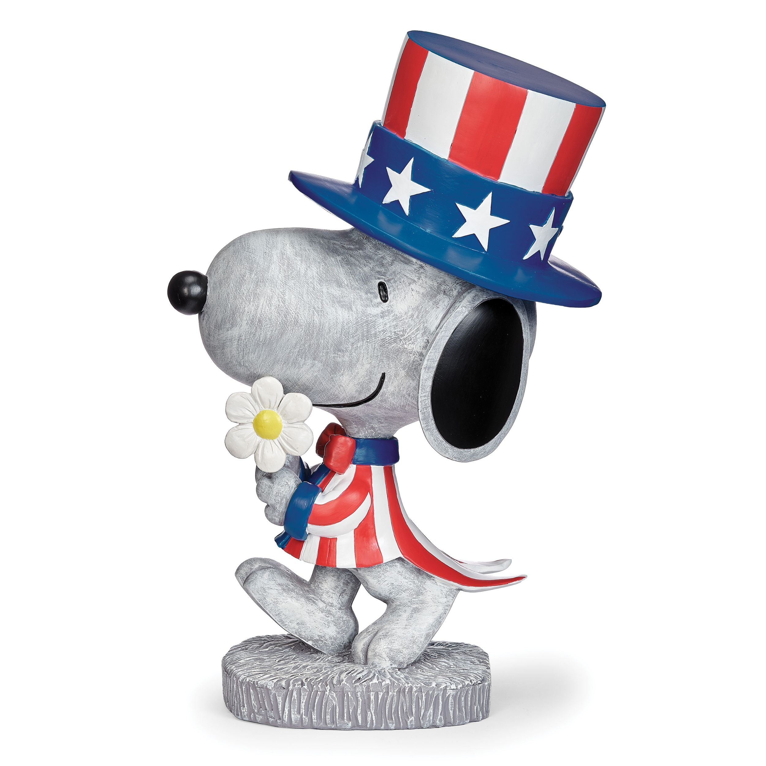 Peanuts Patriotic Snoopy Statue