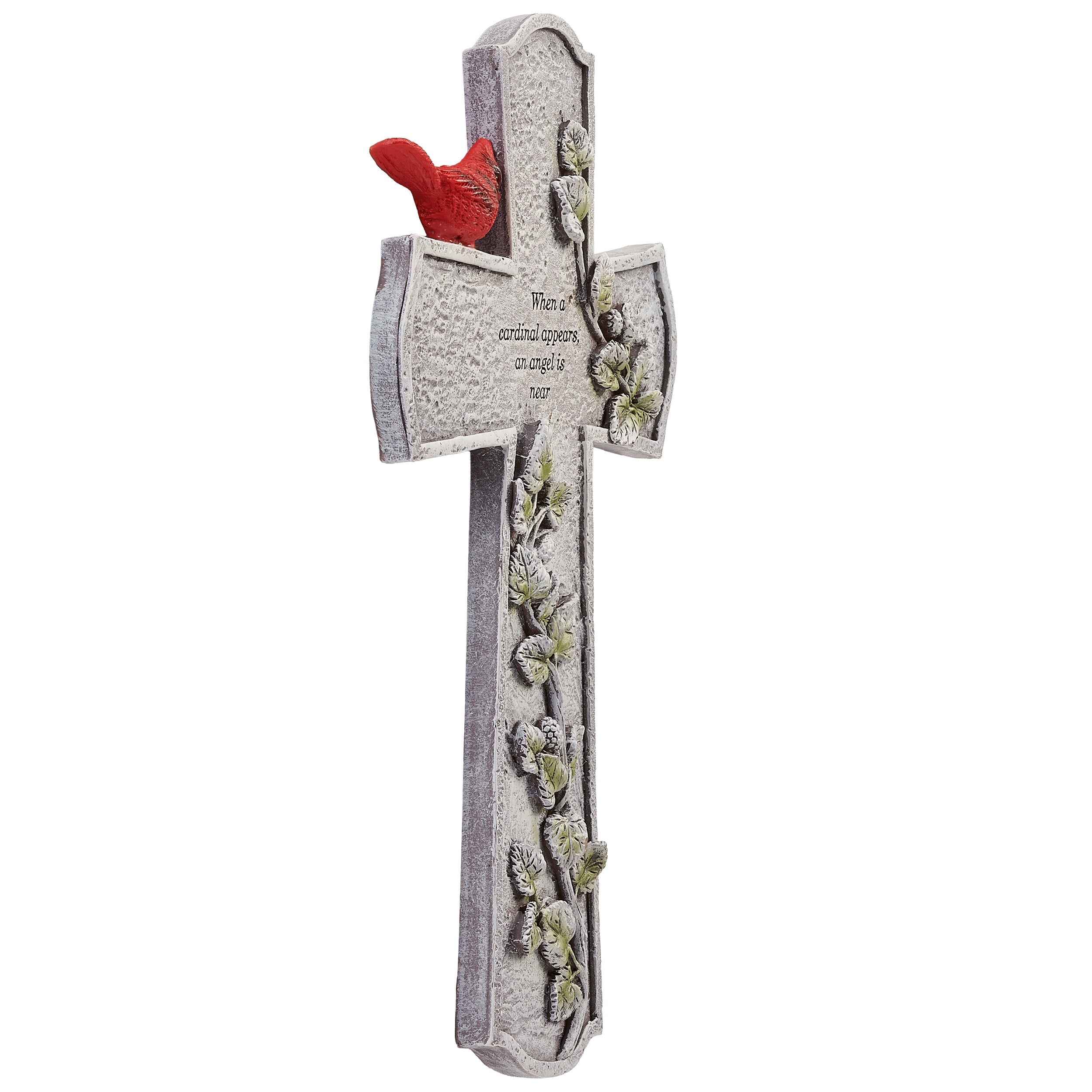 When a Cardinal Appears Memorial Wall Cross