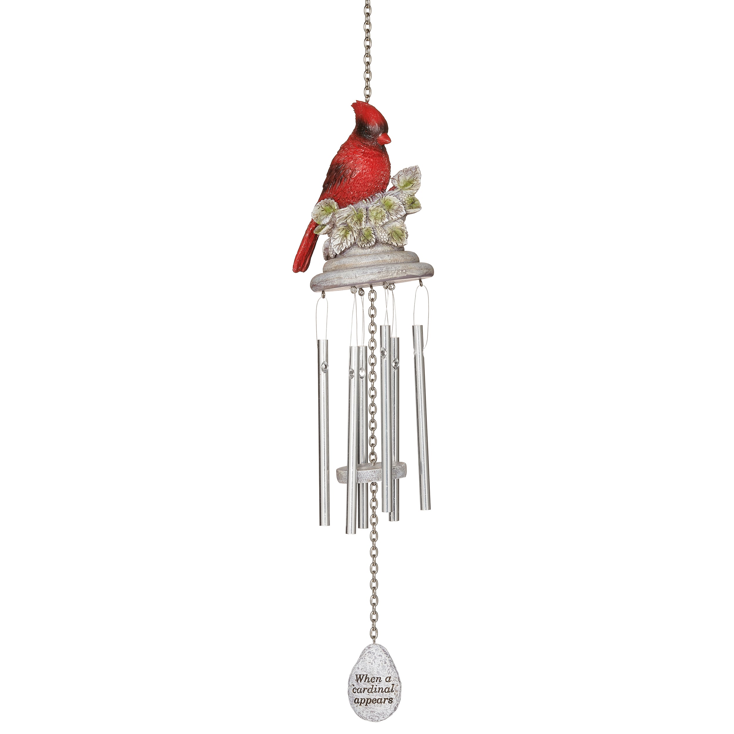 When a Cardinal Appears Memorial Windchime