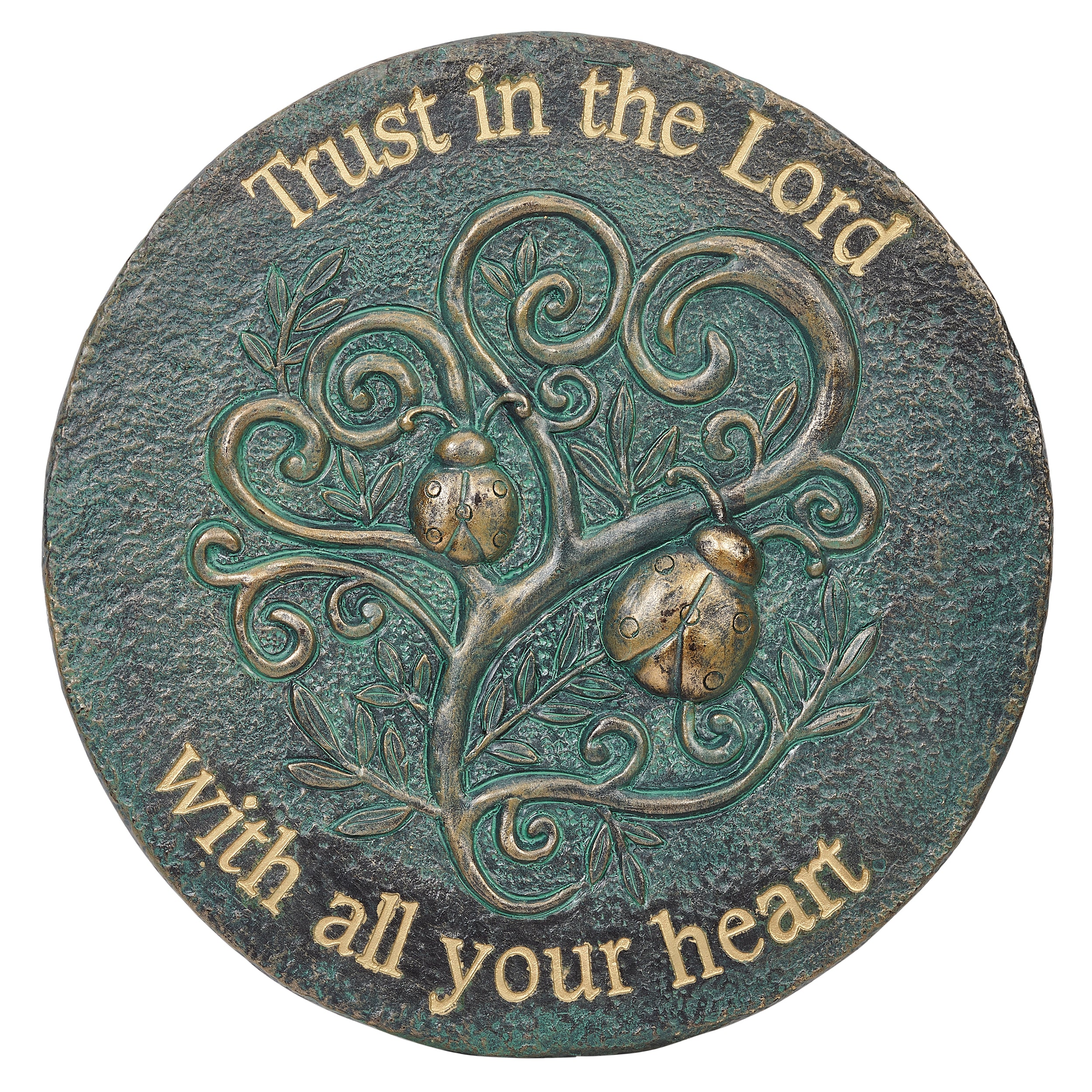 Trust in the Lord Ladybug Garden Stepping Stone