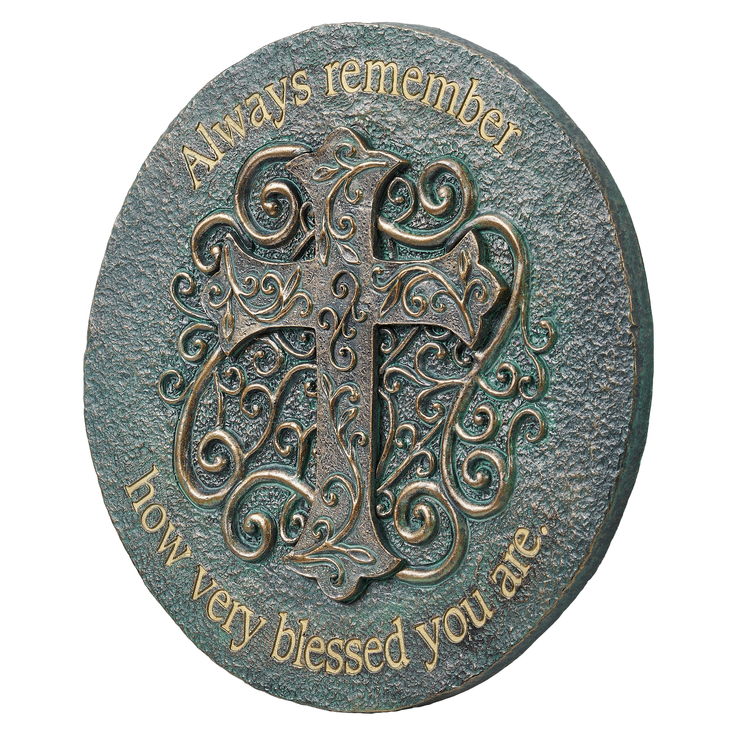 Blessed Cross Garden Stepping Stone