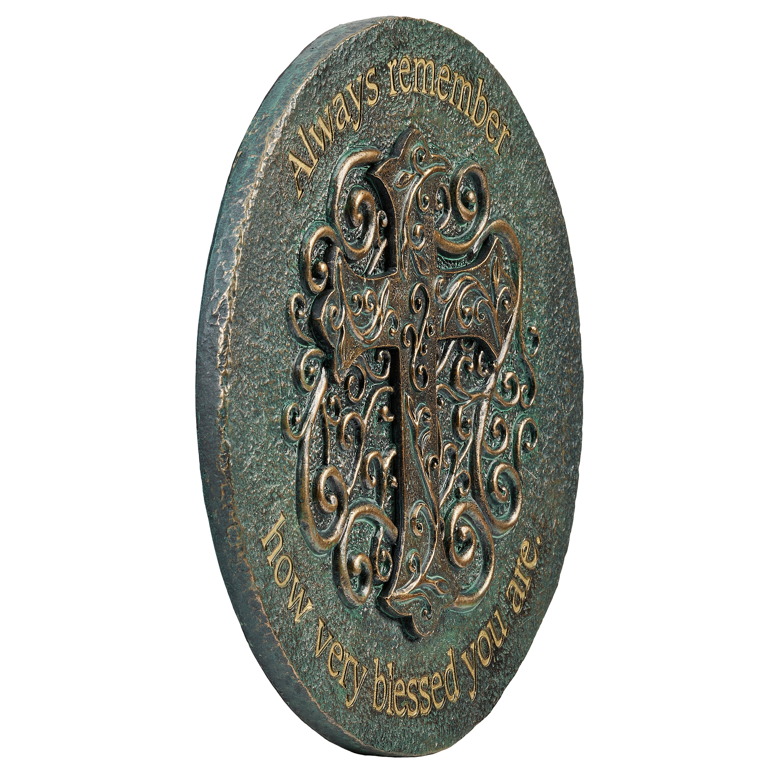 Blessed Cross Garden Stepping Stone