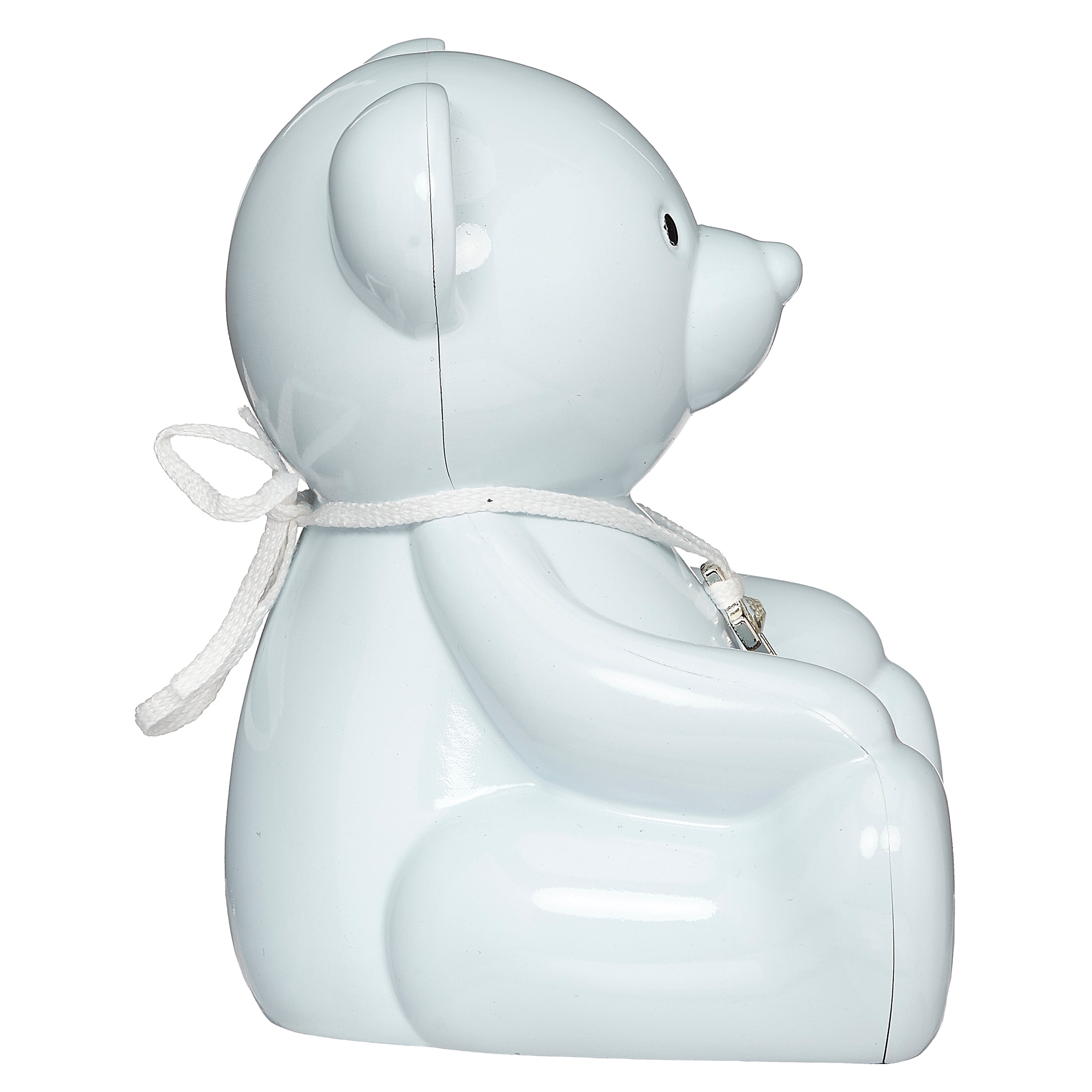 Caroline Collection Teddy Bear Bank with Cross Necklace