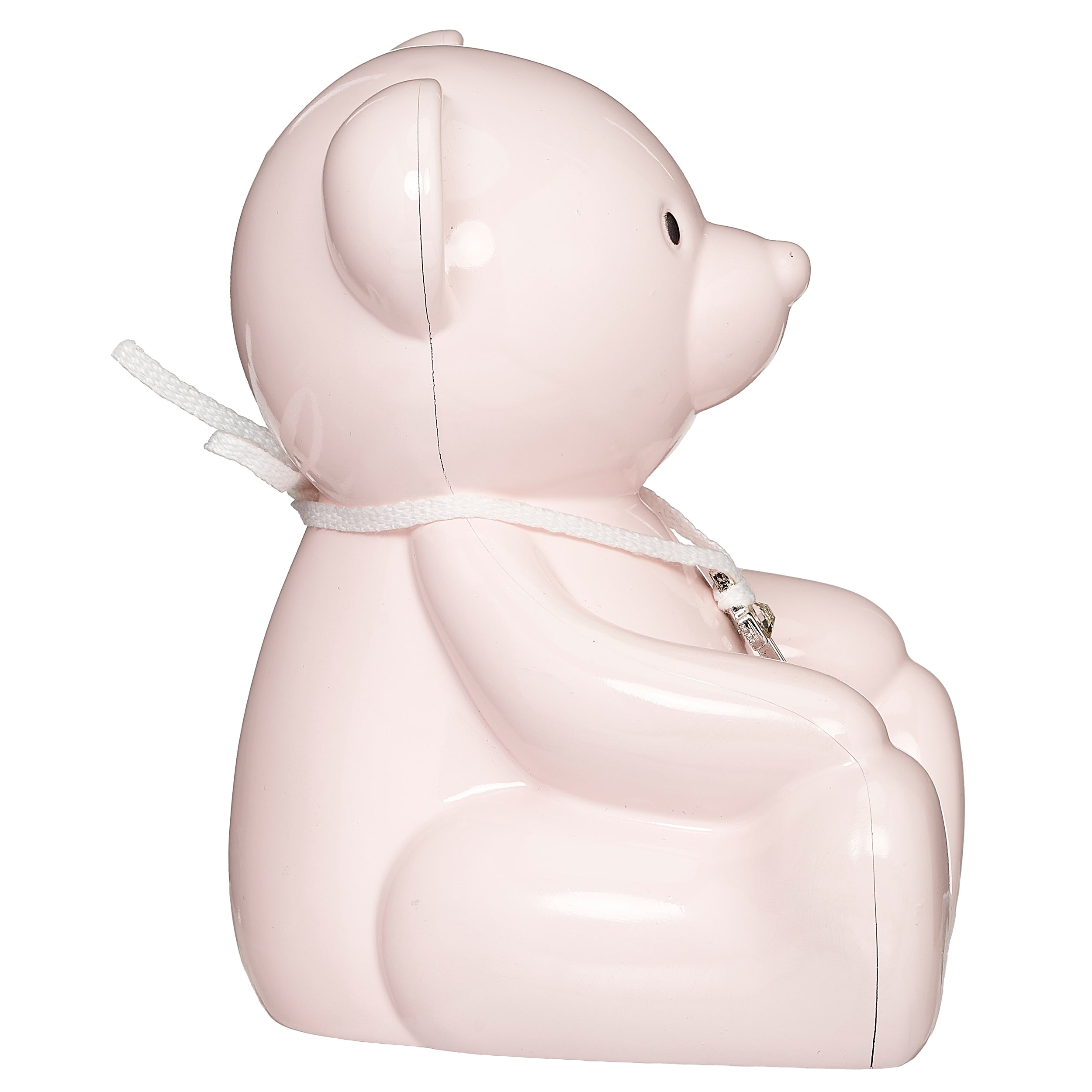 Caroline Collection Teddy Bear Bank with Cross Necklace