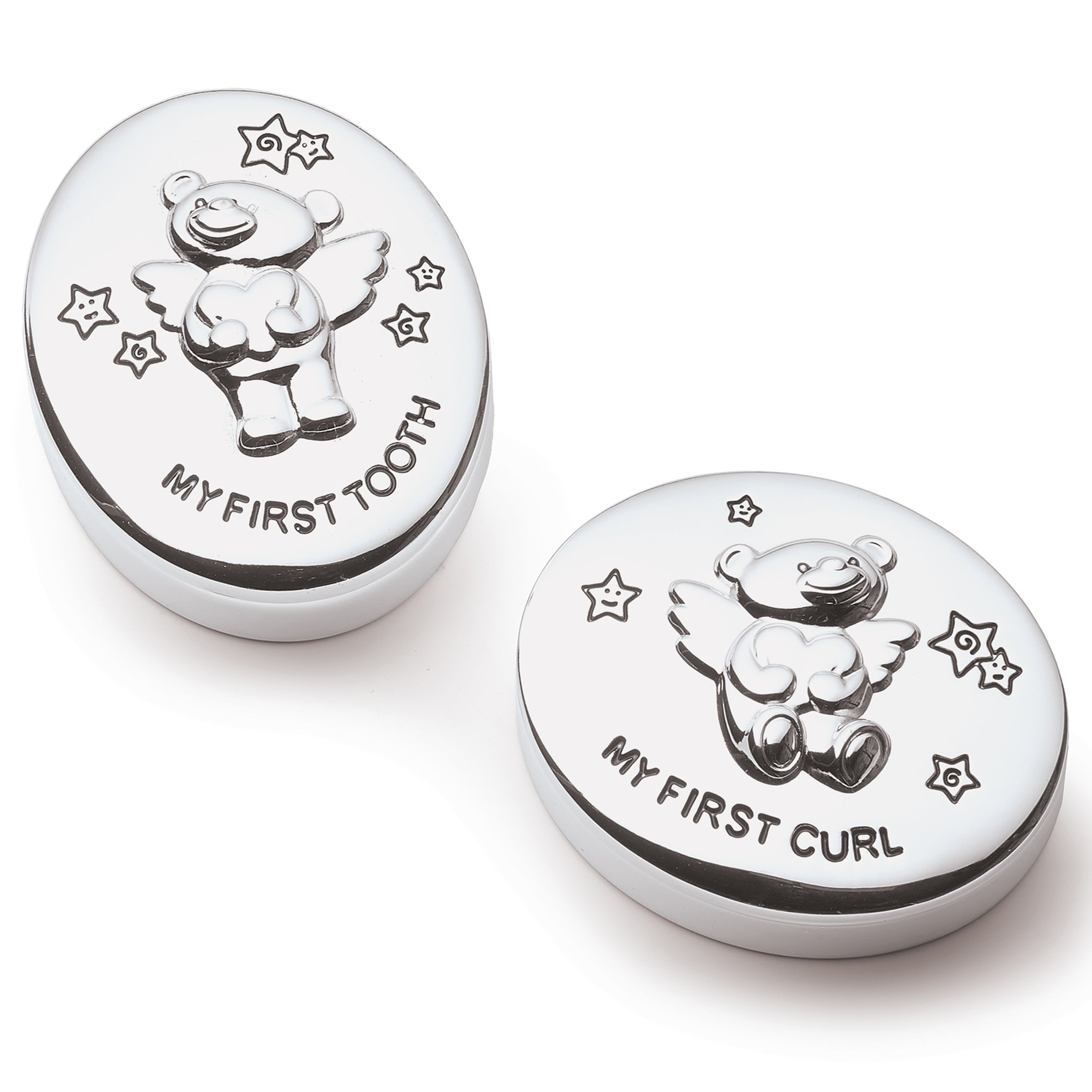 Caroline Collection My First Tooth & Curl Keepsake Box Set