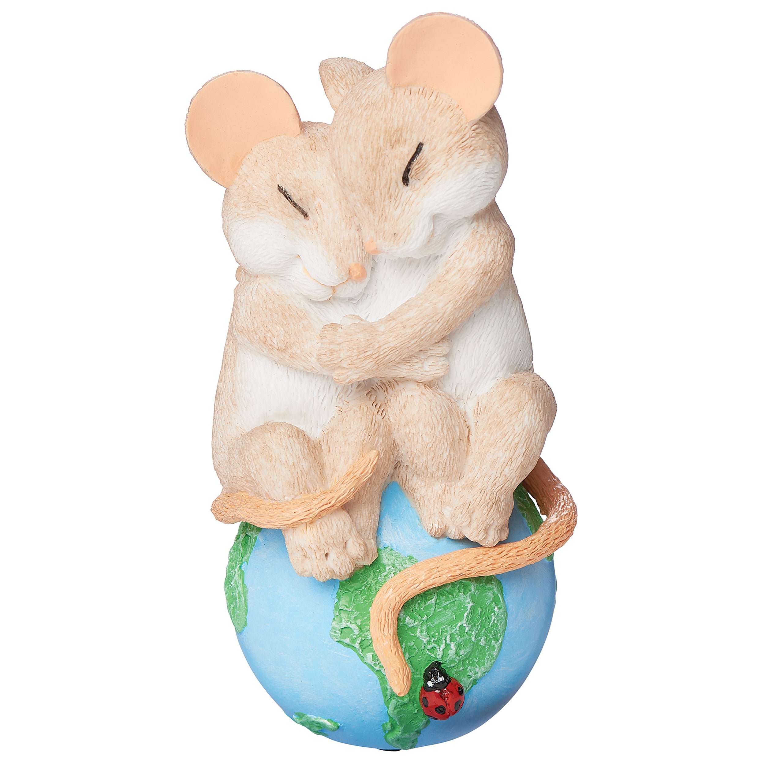 Charming Tails Peace on Earth Figure