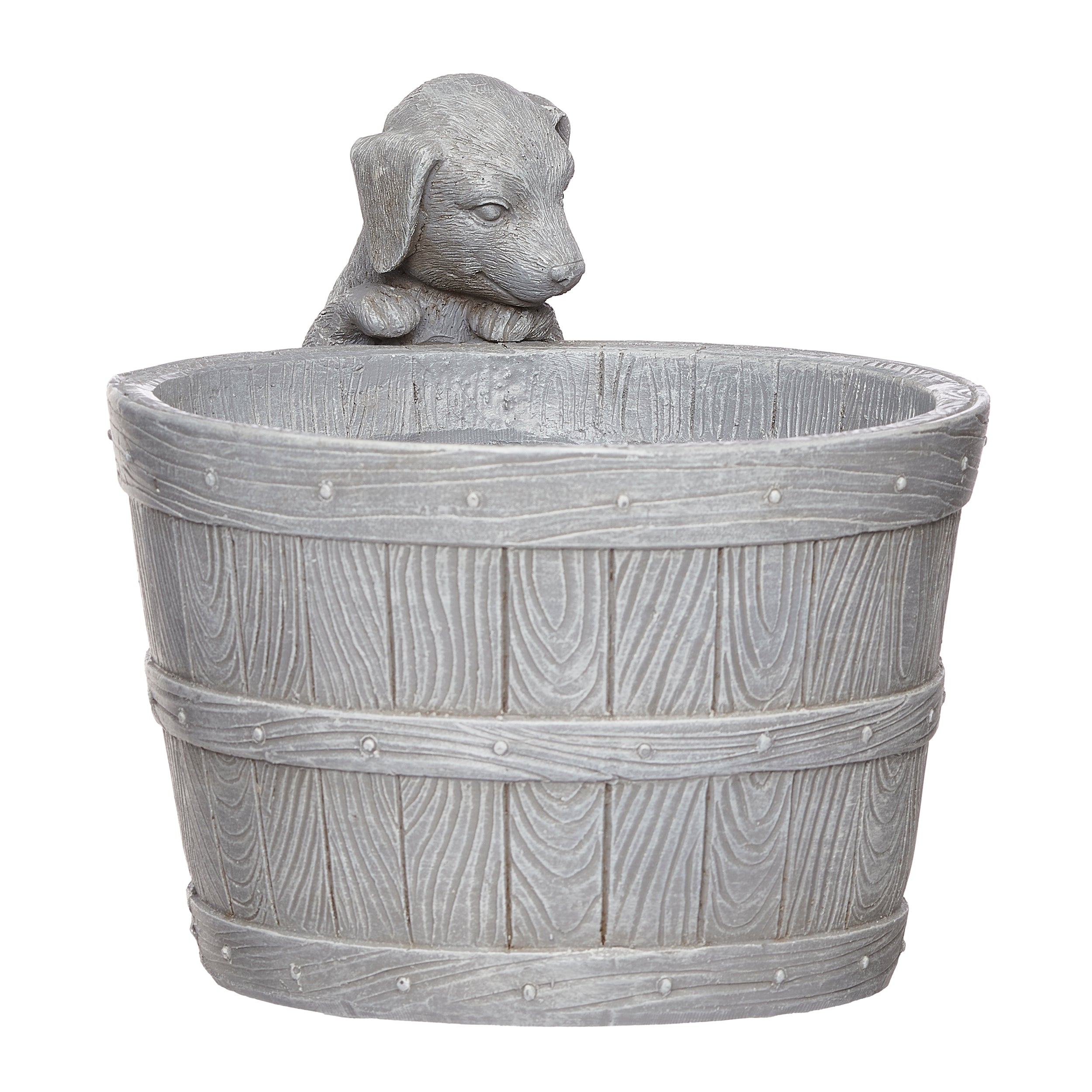 Puppy Bucket Planter