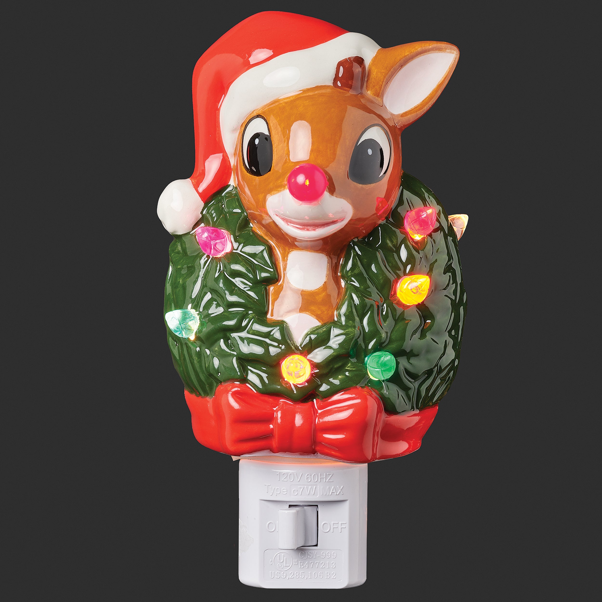 Rudolph Wreath Night-Light