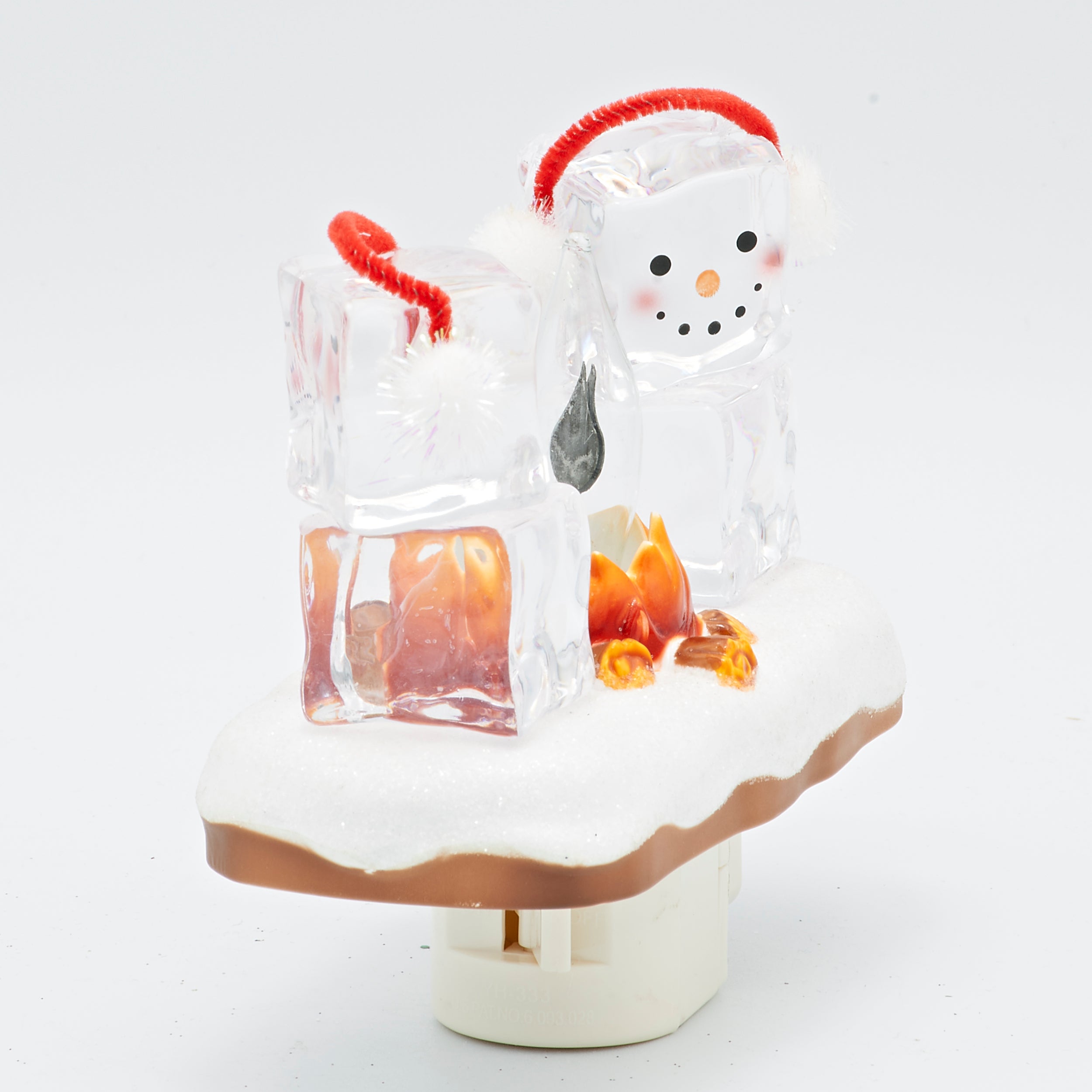 Roman Lights Ice Cube Couple by Flickering Campfire Night-Light