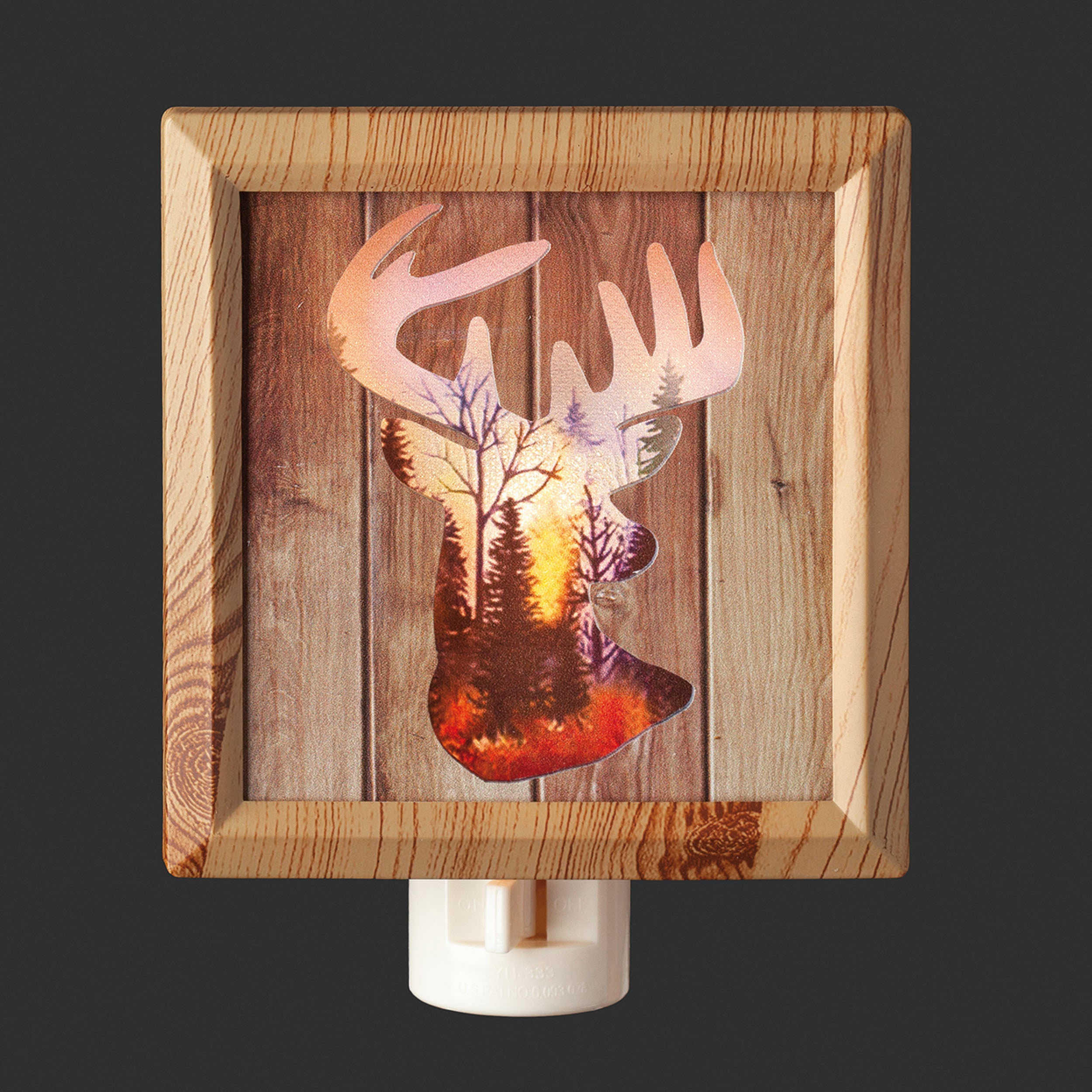 Roman Lights  Deer Silhouette Night-Light