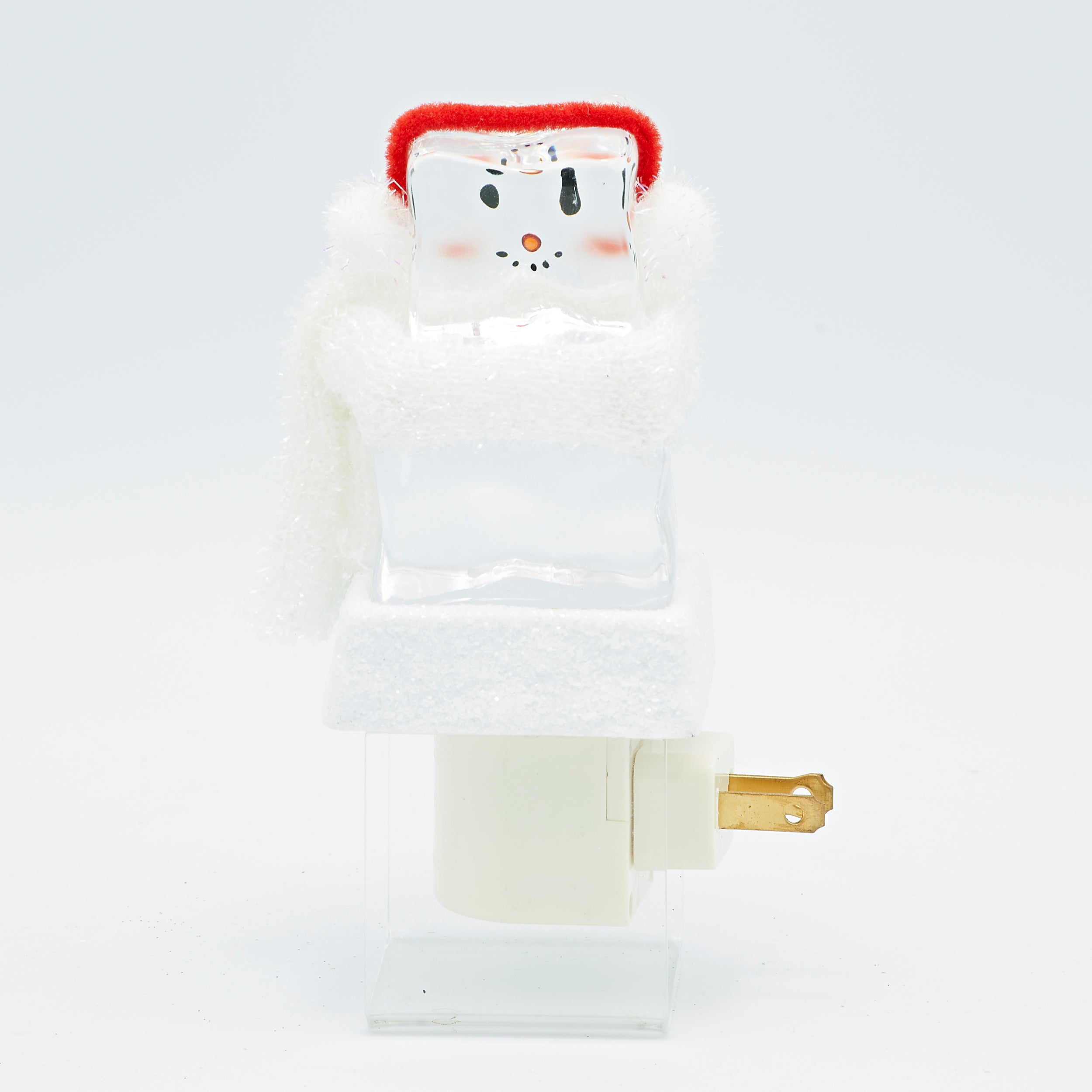 Roman Lights Icecube Snowman Night-Light