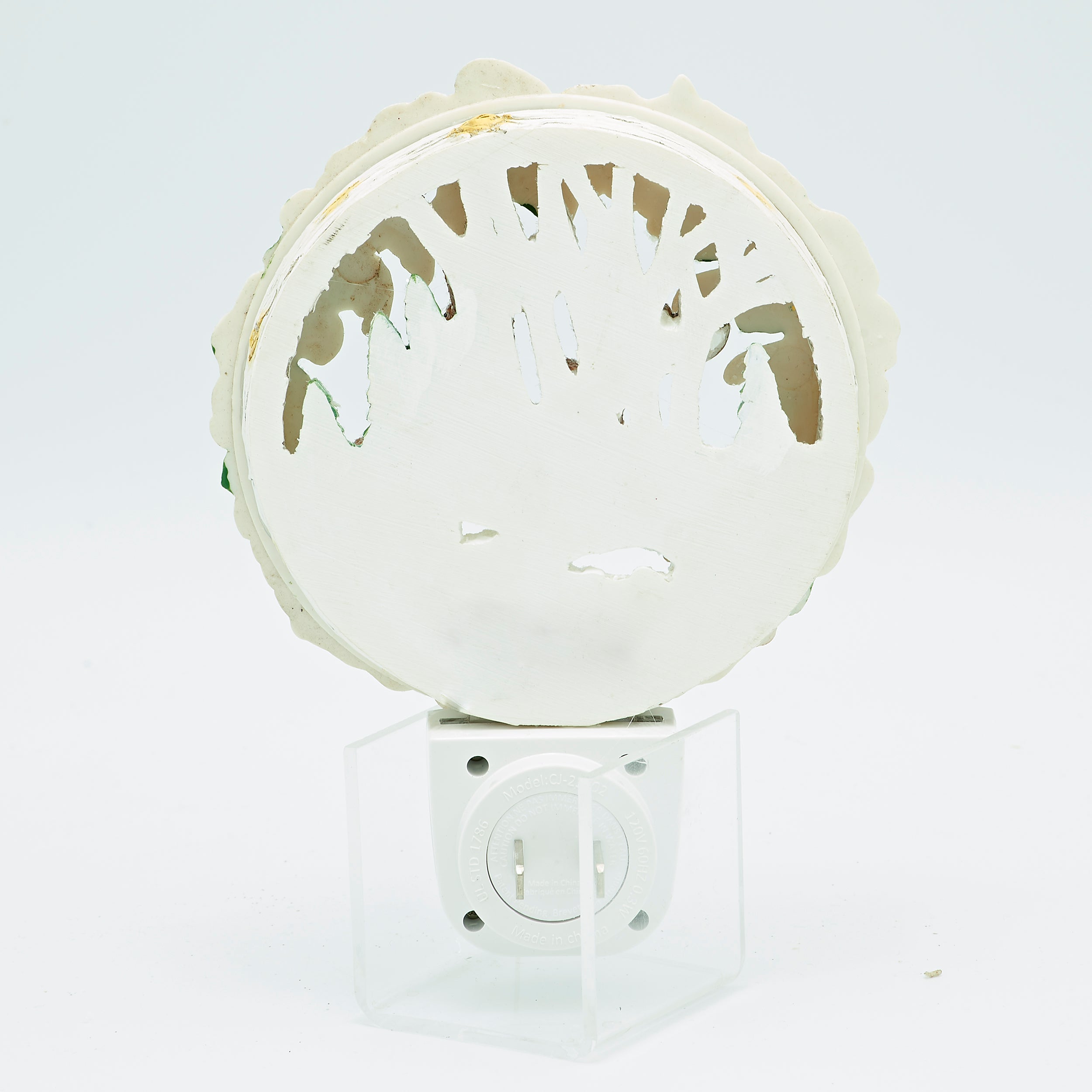 Roman Lights Leaping Deer Winter Scene Night-Light