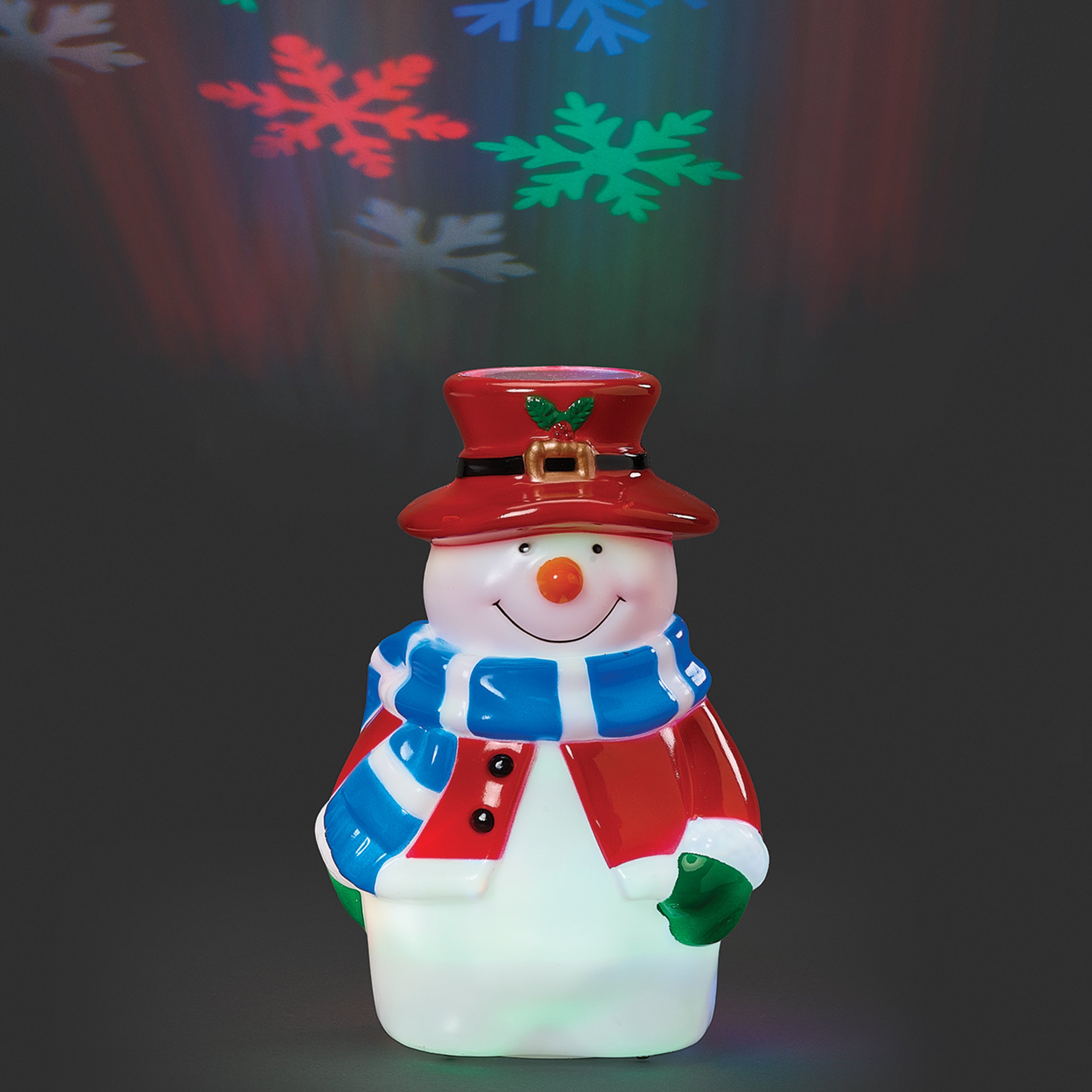 Roman Lights Vintage Snowman Projector