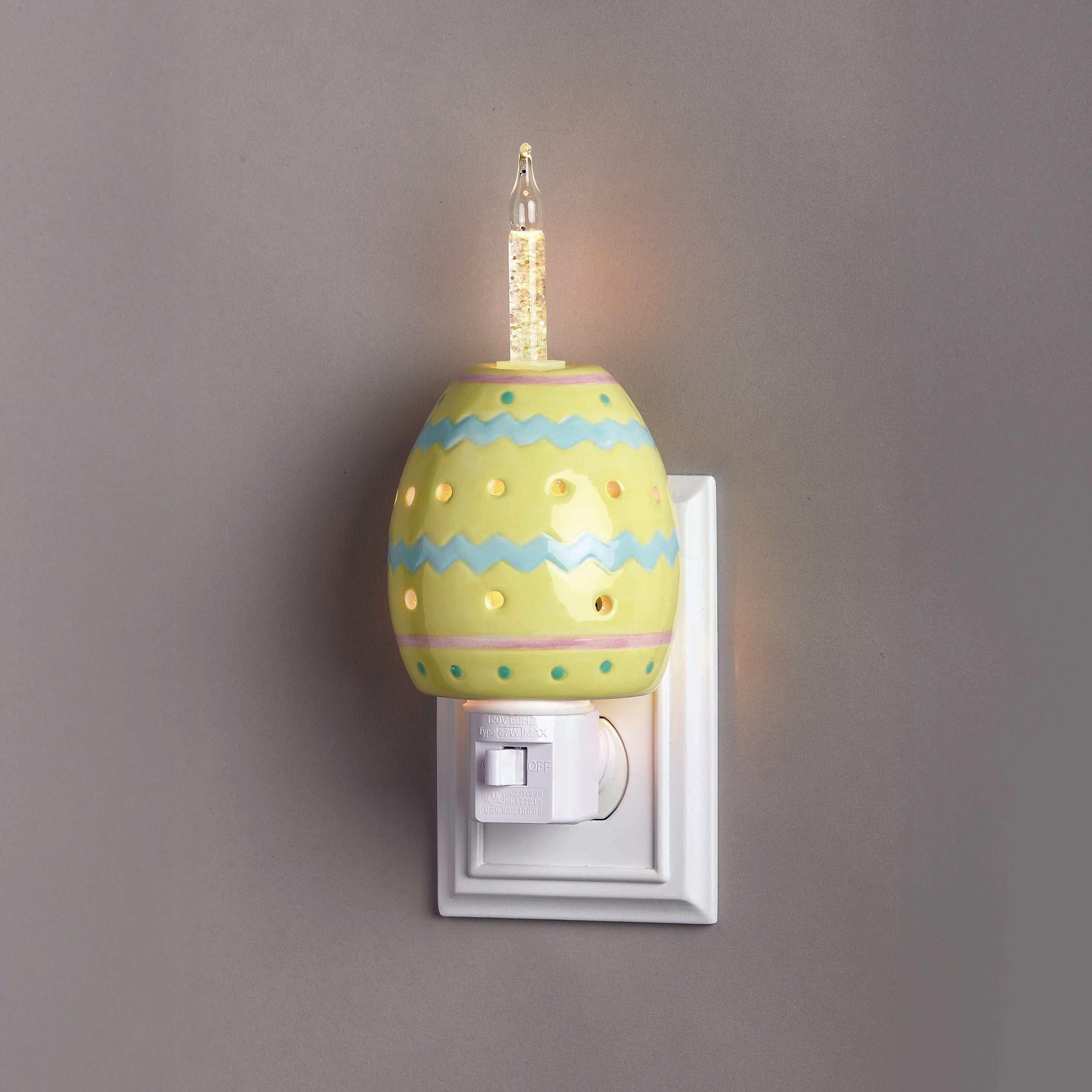 Roman Lights Easter Egg Bubble Night-Light