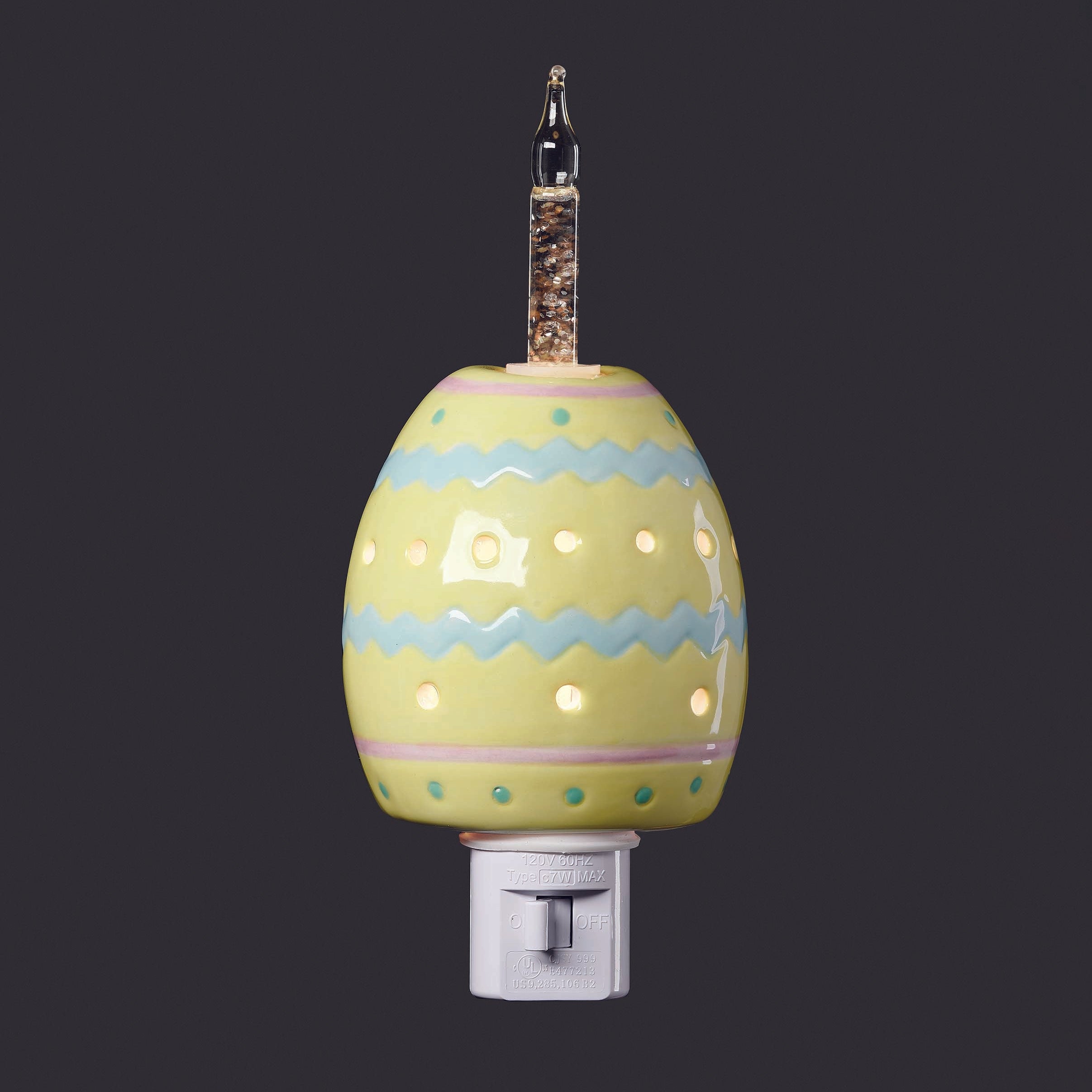 Roman Lights Easter Egg Bubble Night-Light