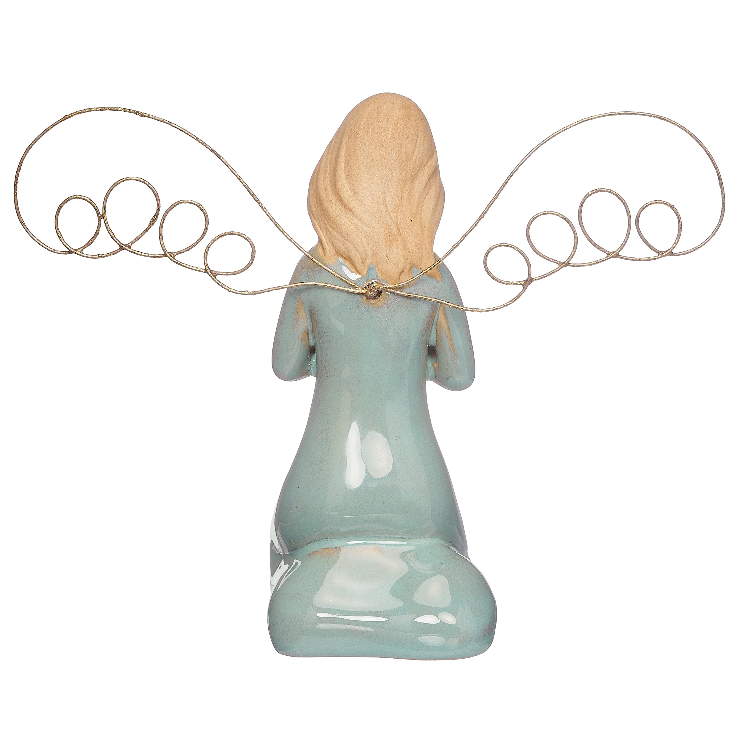 Kneeling Praying Angel Figure