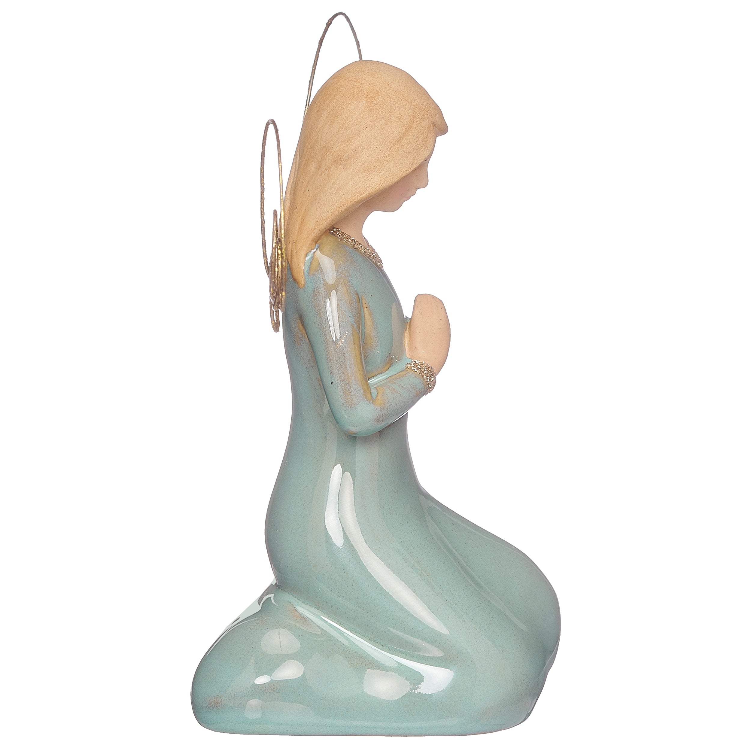 Kneeling Praying Angel Figure
