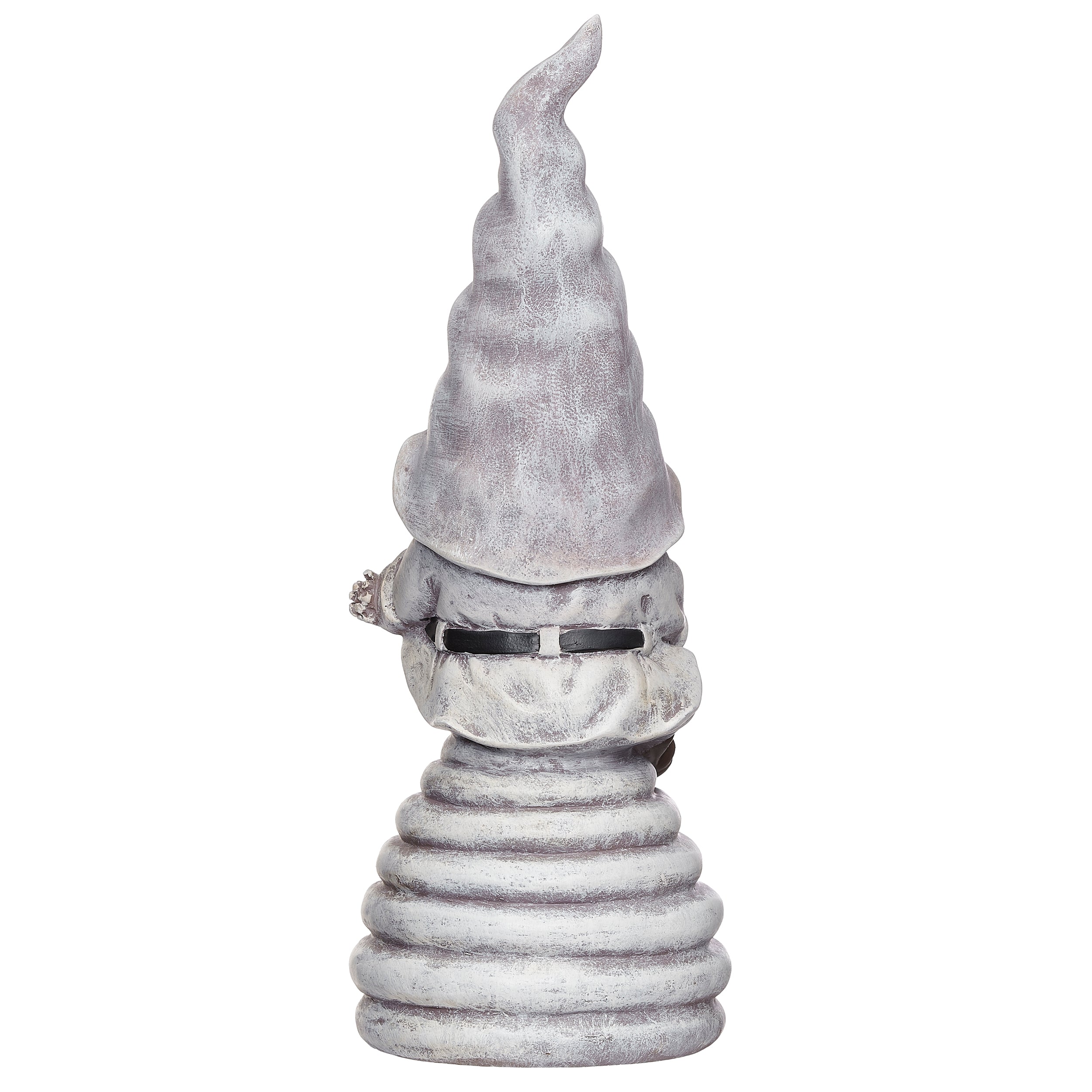 Whimsical Gnome & Beehive Garden Statue