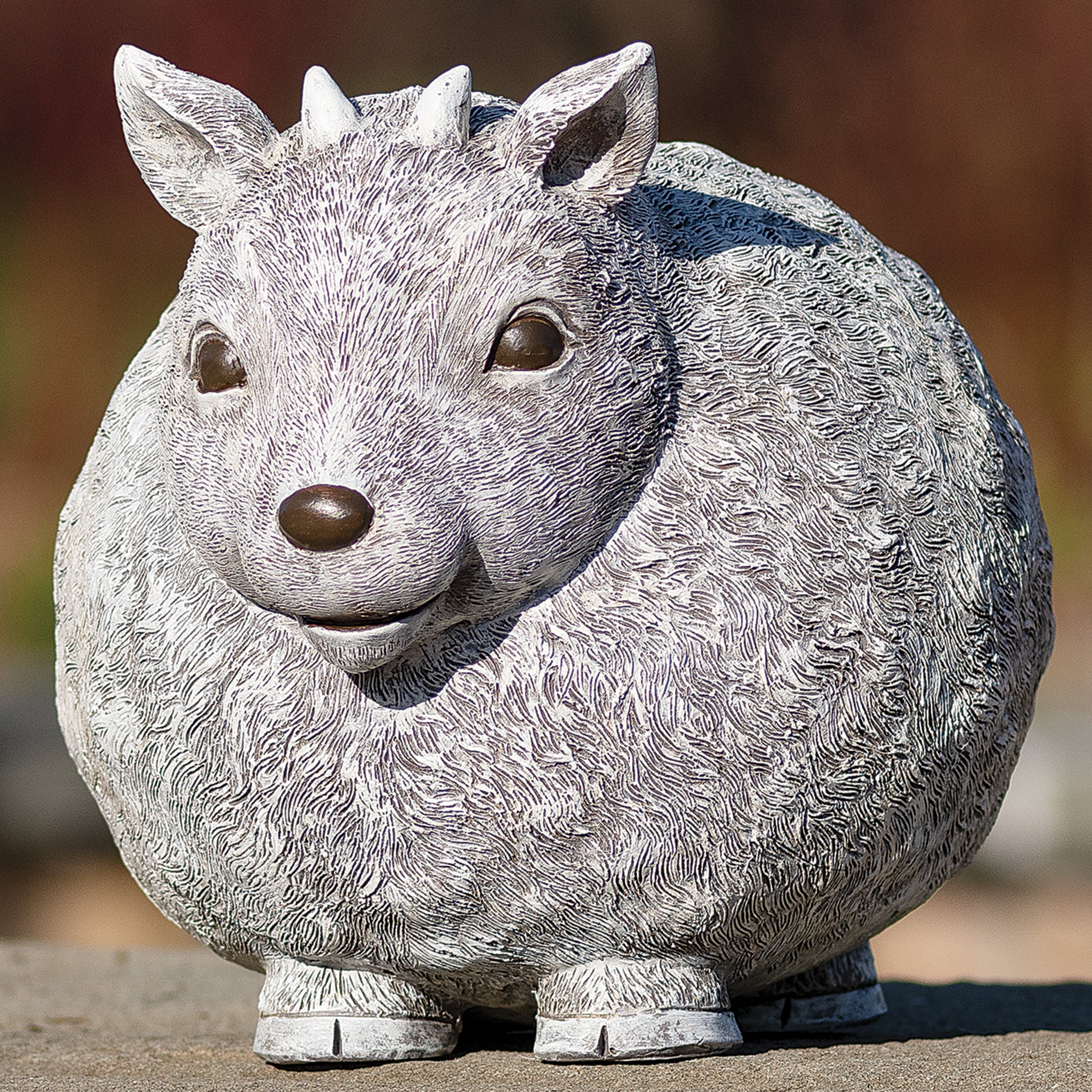 Pudgy Pals Goat Garden Statue