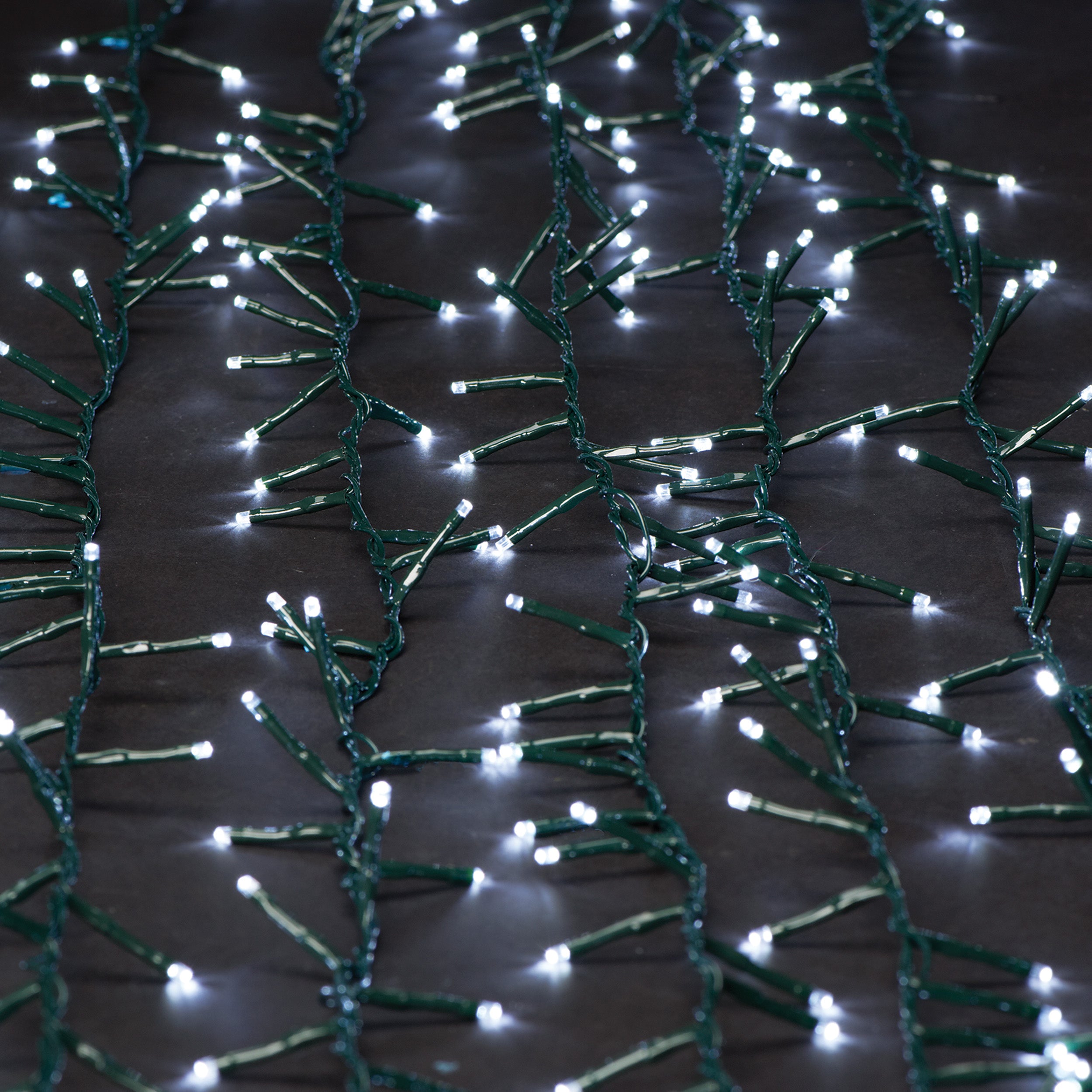 Roman Lights 1000-Count Indoor/Outdoor USB LED Light Set – Cool White