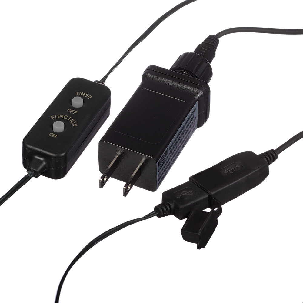 Roman Lights Indoor/Outdoor USB LED Light Set - Multicolor 1000-Count