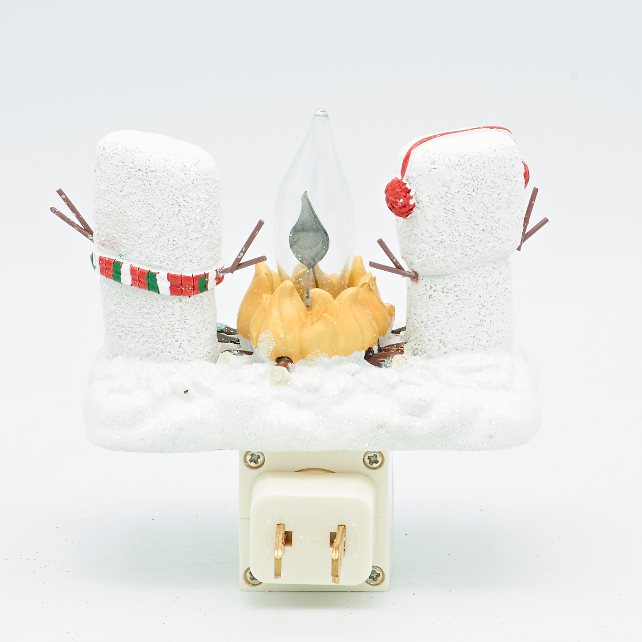 Roman Lights Marshmallows by Flickering Campfire Night-Light