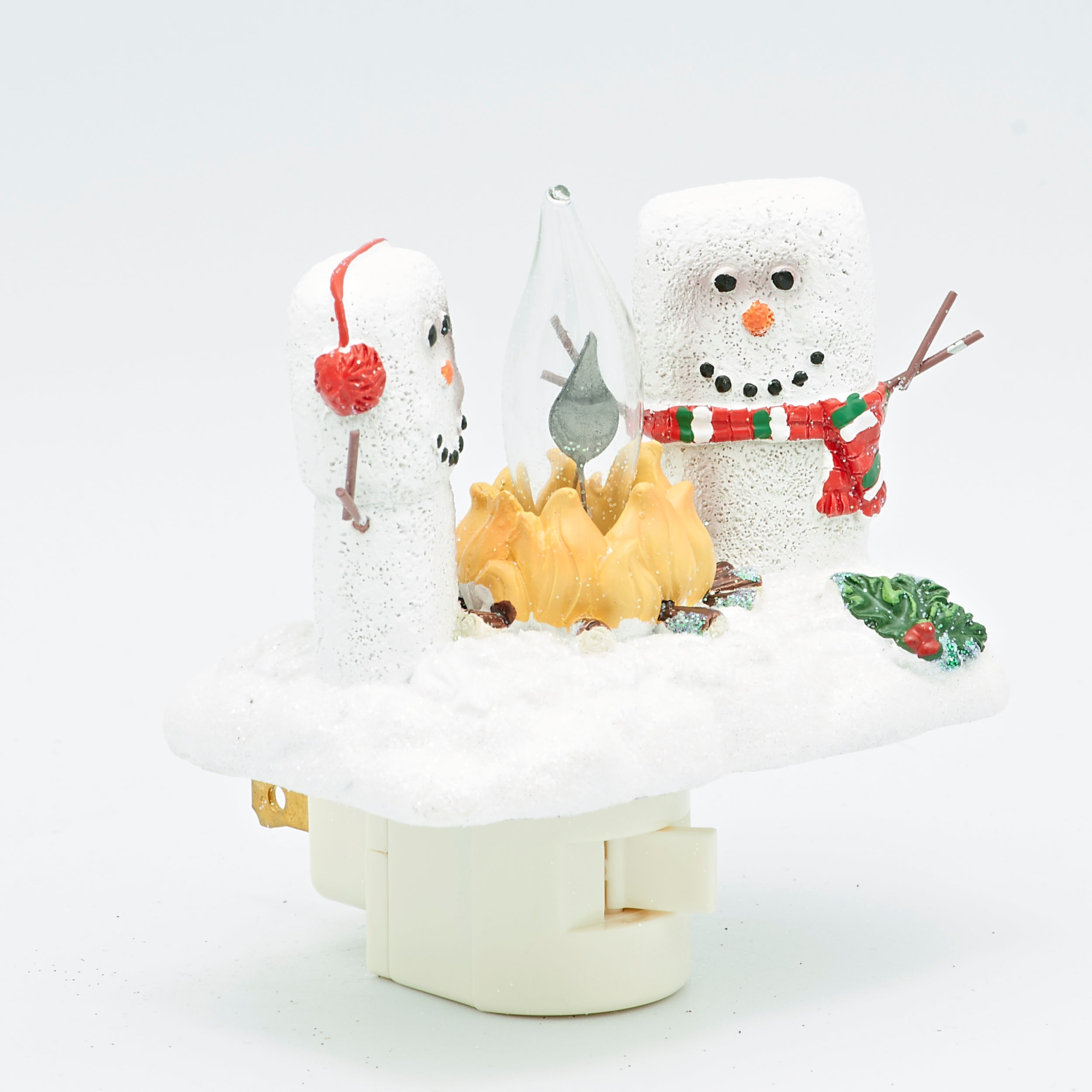 Roman Lights Marshmallows by Flickering Campfire Night-Light