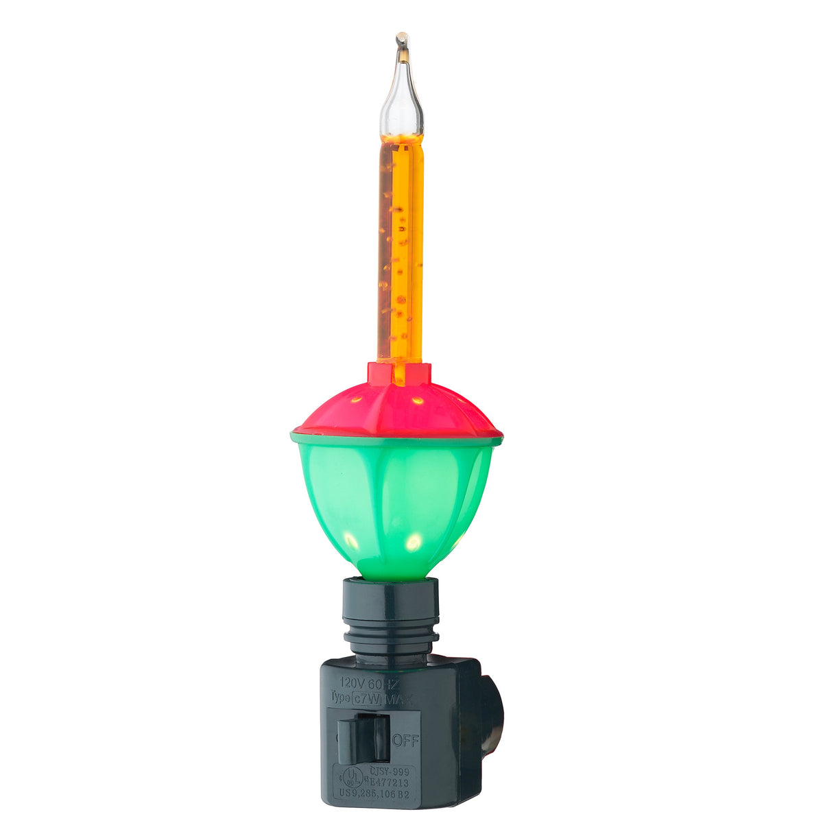 Roman Lights Classic Christmas Bubble Night-Light