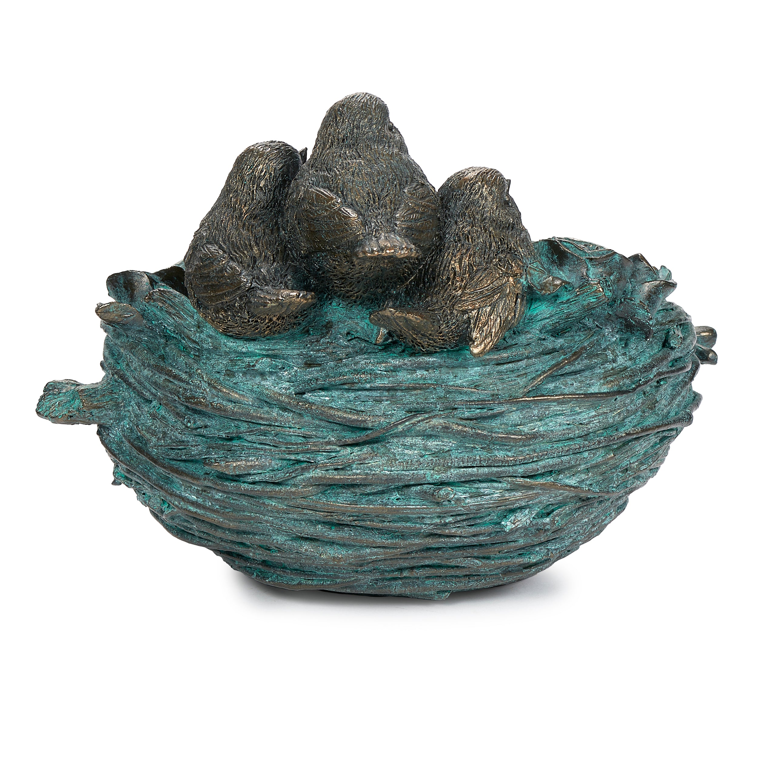 Three Birds Nest Bird Feeder