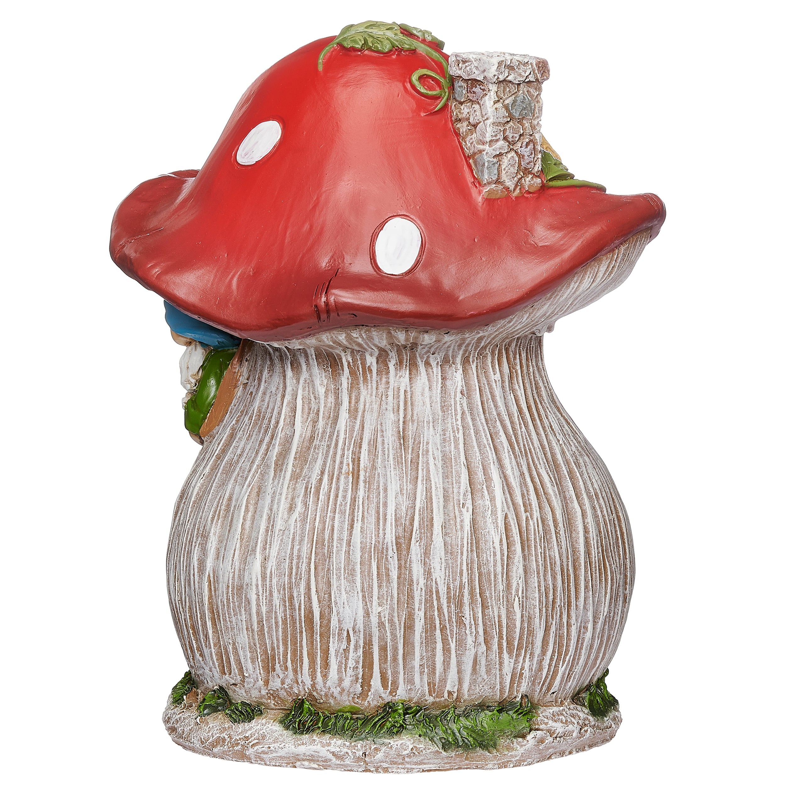 Gnome Sweet Gnome Mushroom House Garden Statue
