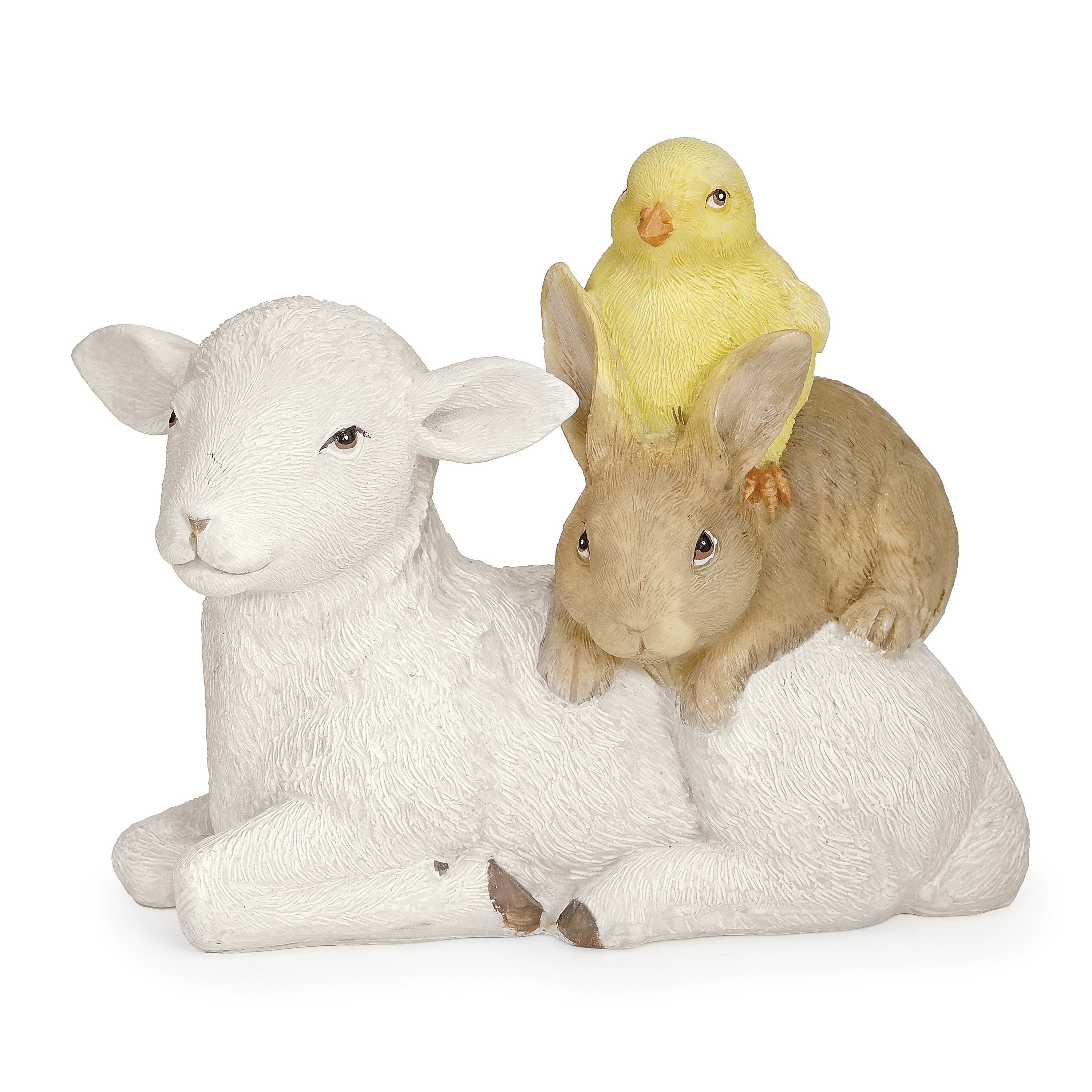 Bunny, Chick & Lamb Figure
