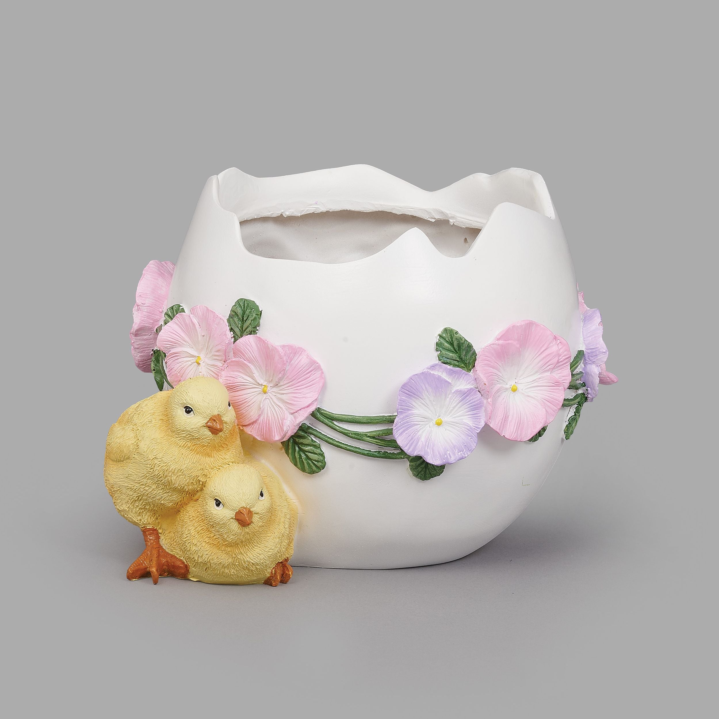 Egg Planter with Chicks