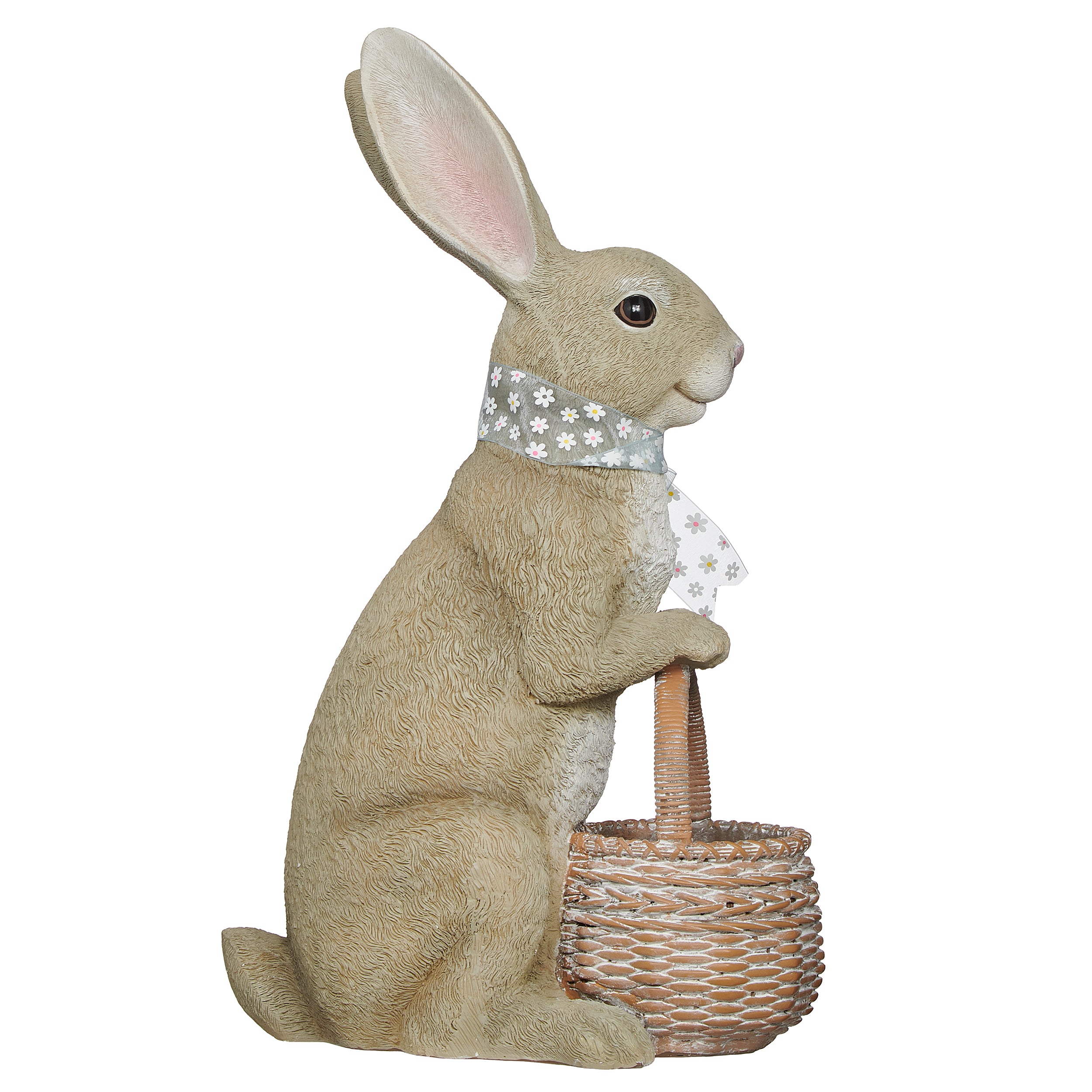 Bunny with Basket Planter