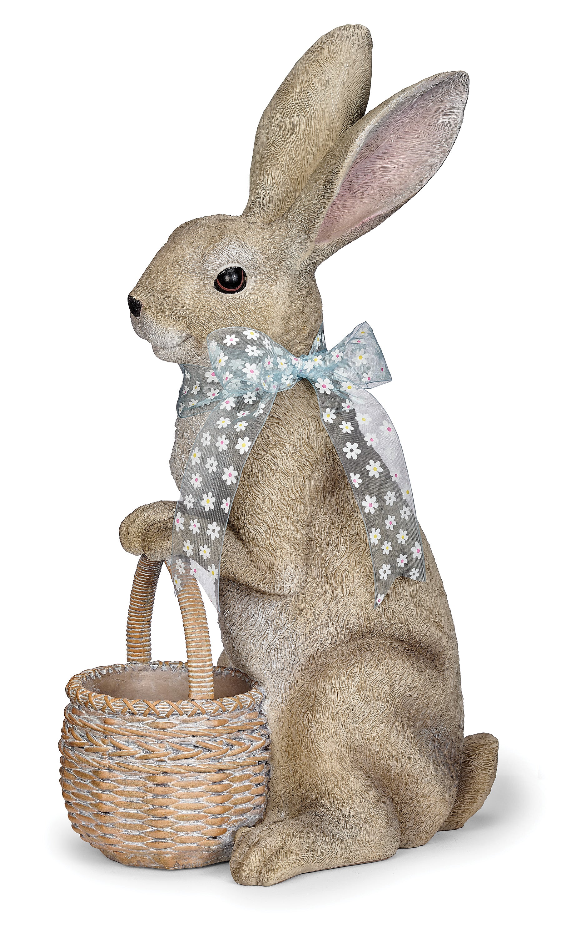 Bunny with Basket Planter