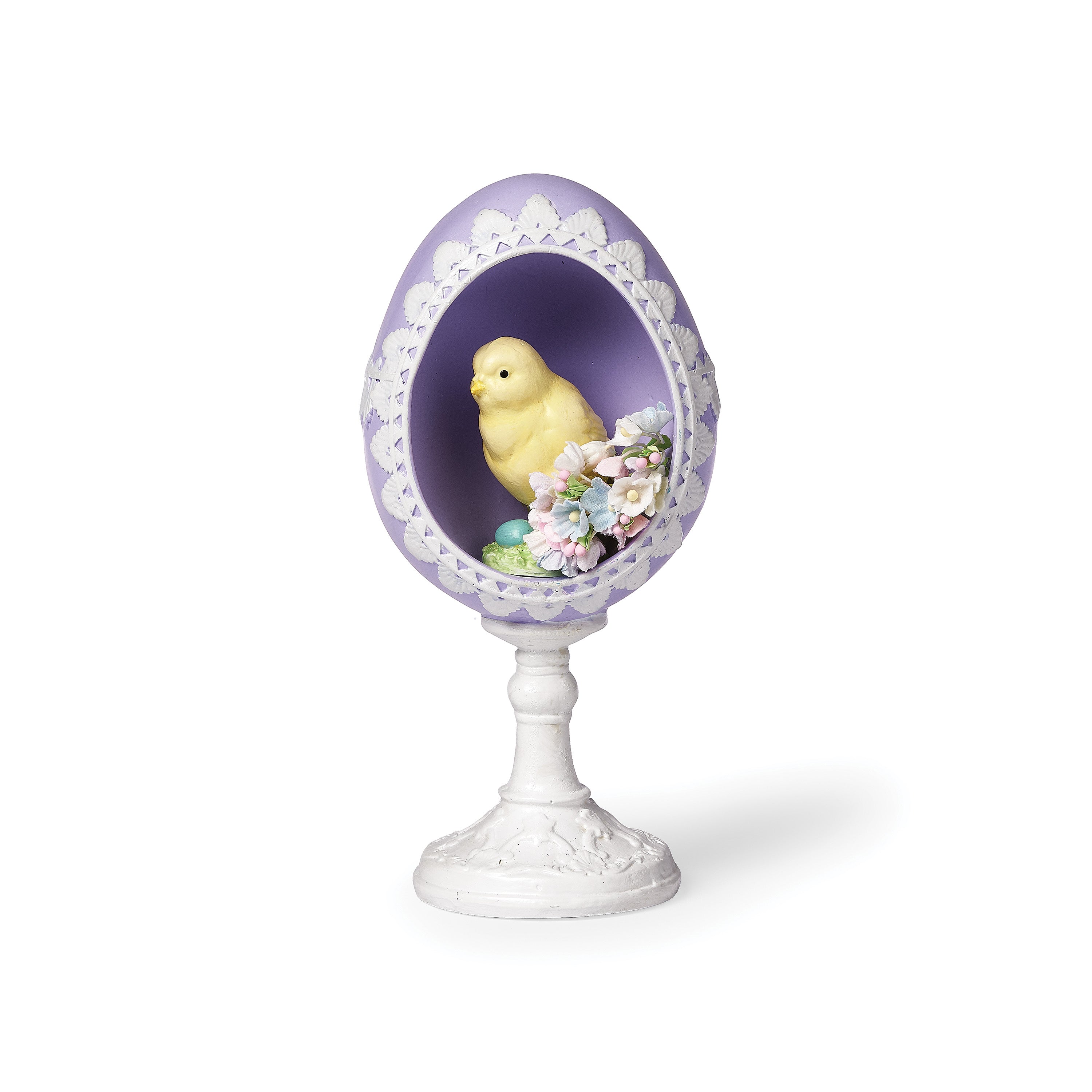 Easter Sugar Egg Figure with Chick