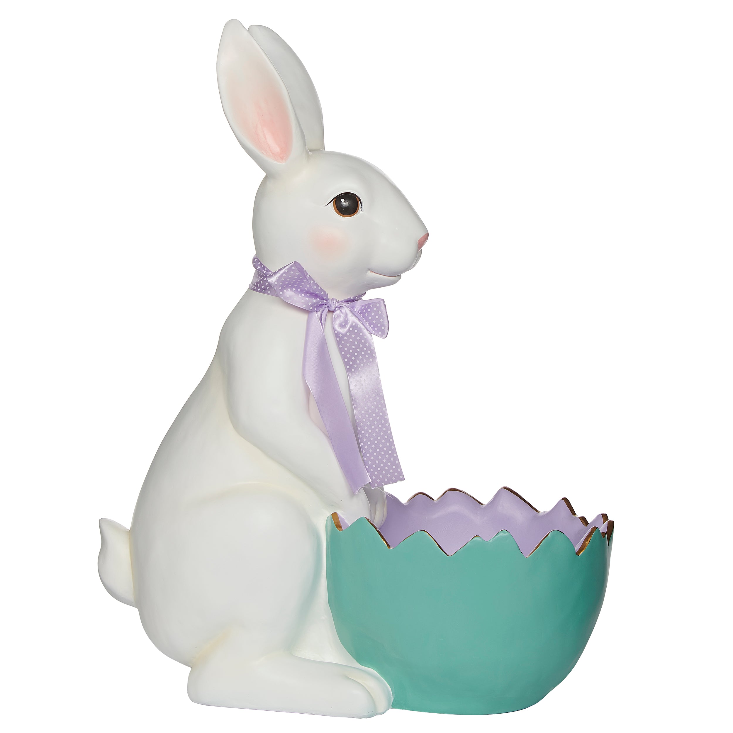 Bunny with Egg Planter