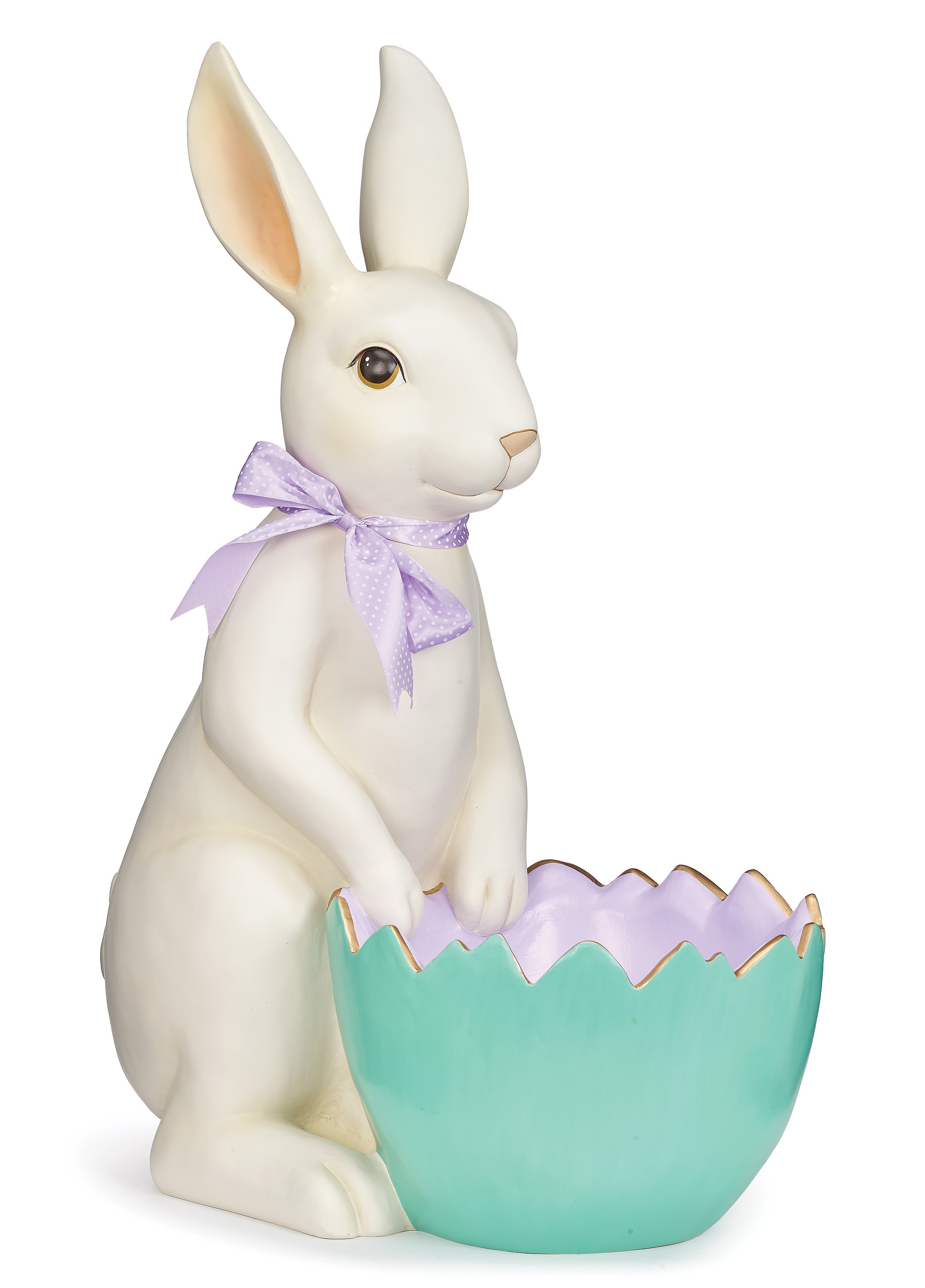 Bunny with Egg Planter