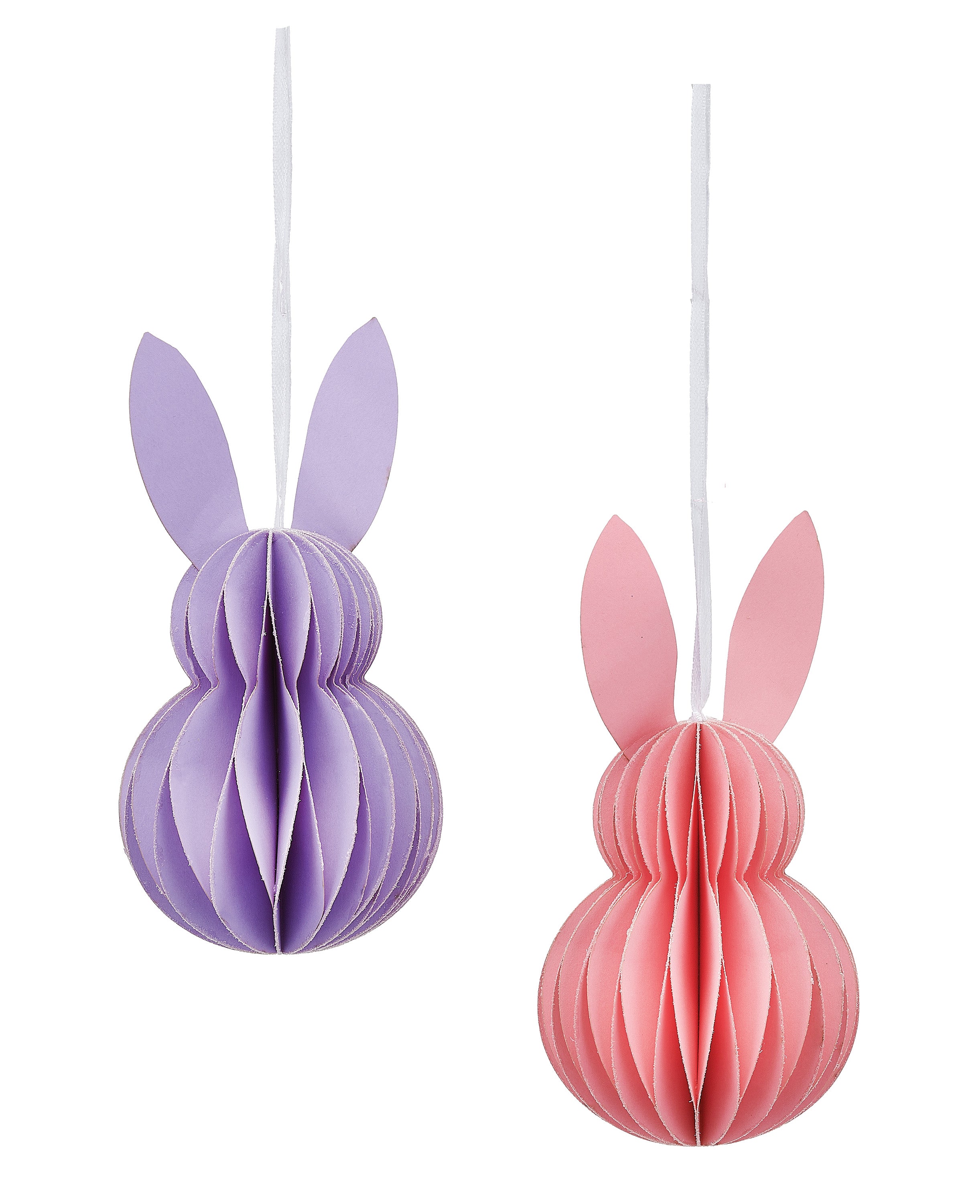 Honeycomb Bunny Ornaments