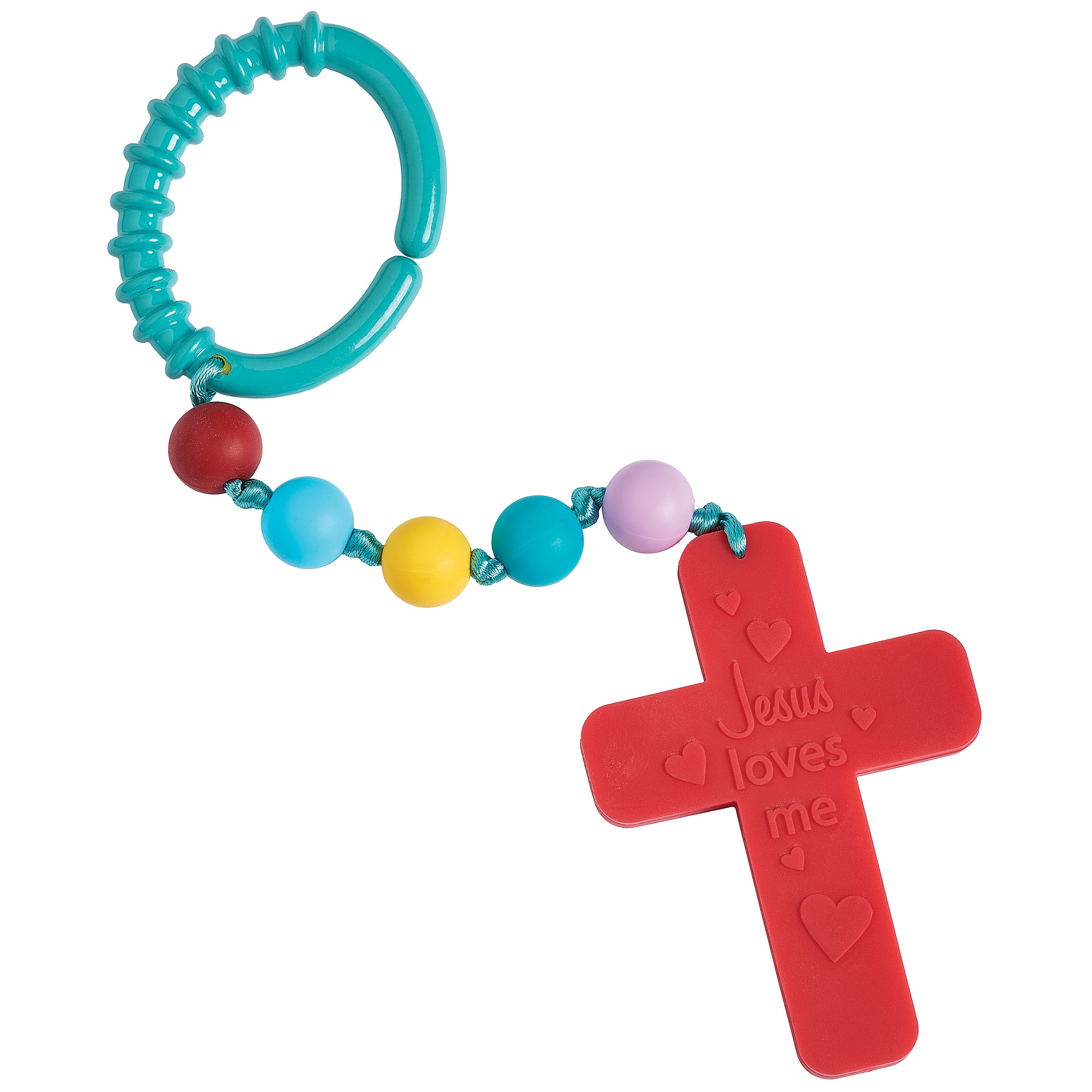 Jesus Loves Me Cross and Blessing Beads To-Go