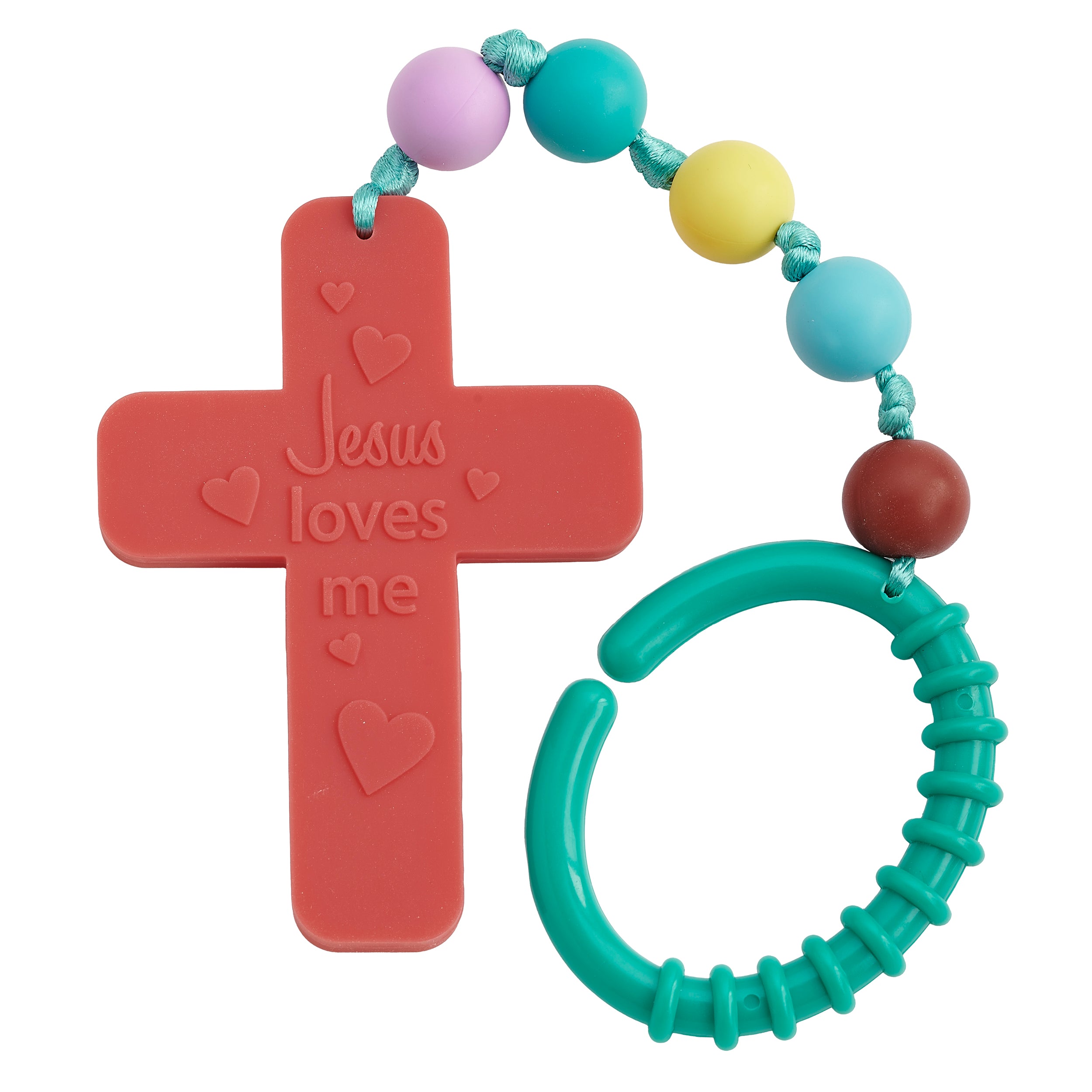 Jesus Loves Me Cross and Blessing Beads To-Go