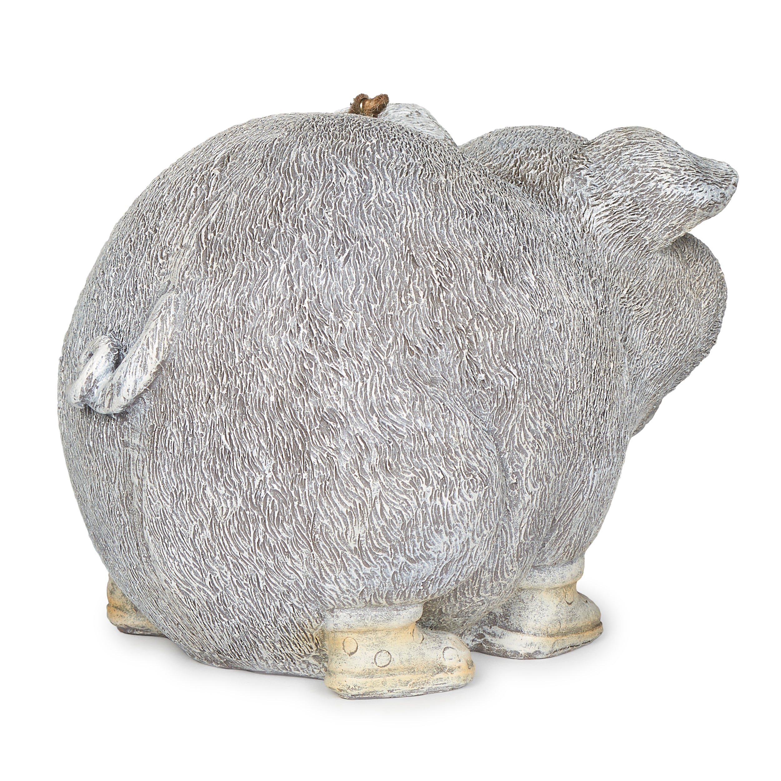 Pudgy Pals Pig with Rain Boots Birdhouse