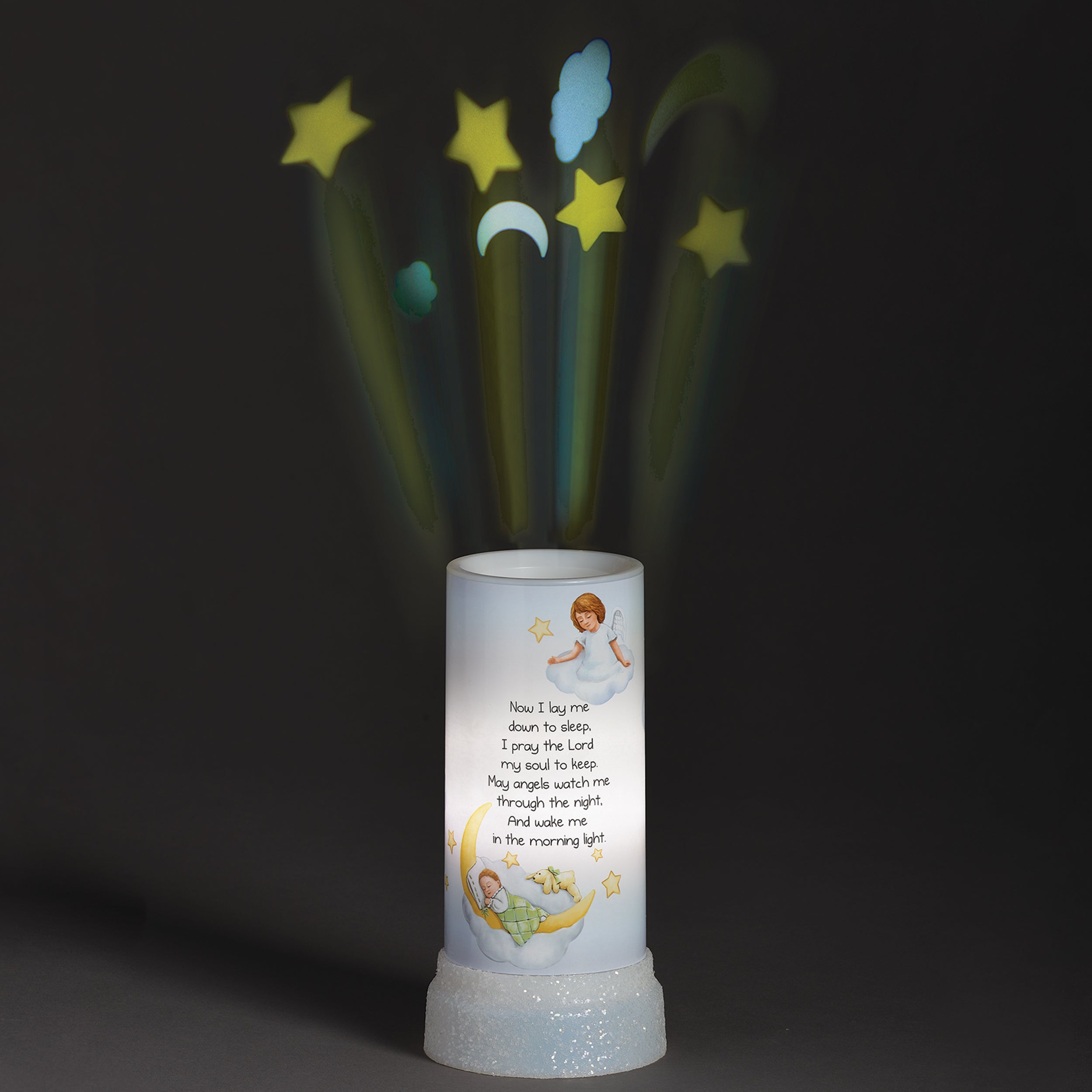 Roman Lights Lighted Sweet Dreams Candle Projector